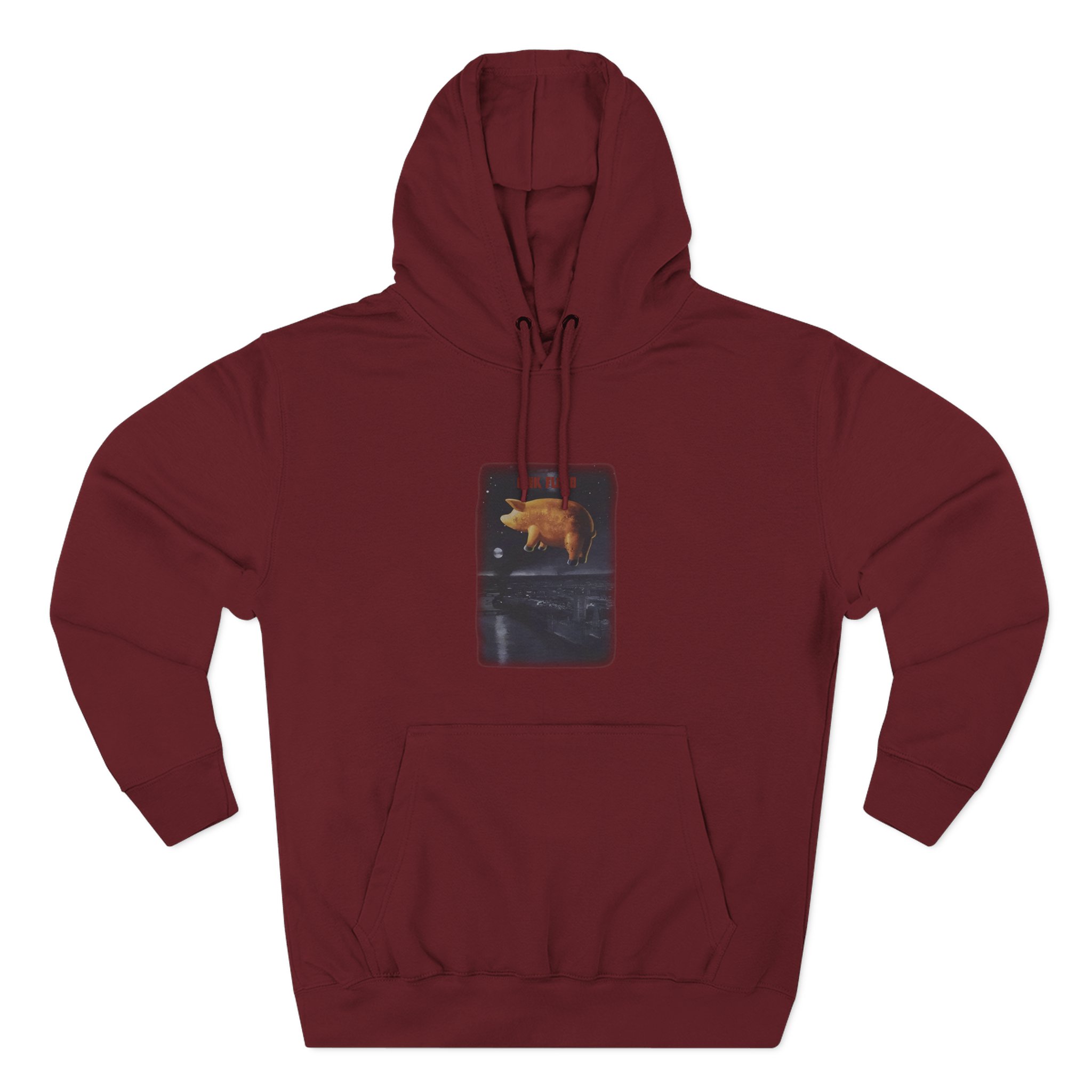 Pink Floyd Pigs Over London Three-Panel Fleece Hoodie - Image 9