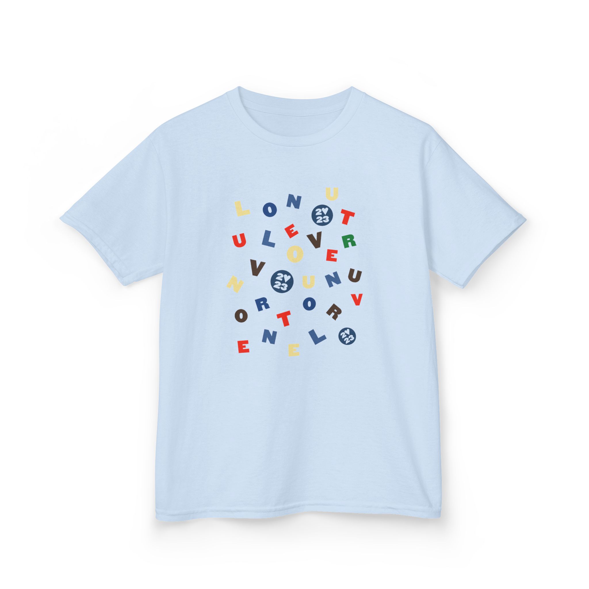 Love on Tour Letras Kids Heavy Cotton™ Tee - Image 7