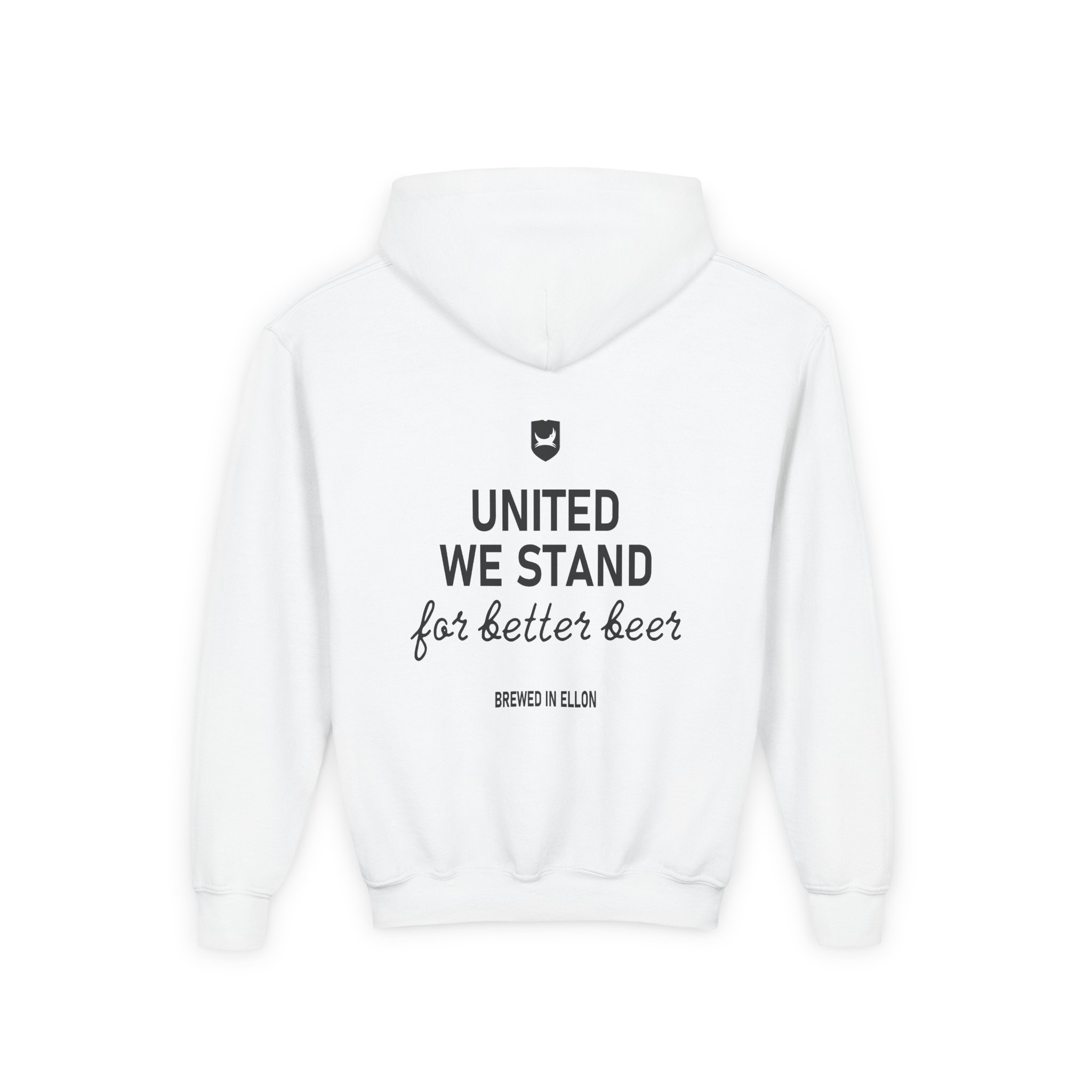 Brewdog MOTTO Youth Heavy Blend Hooded Sweatshirt - Image 2