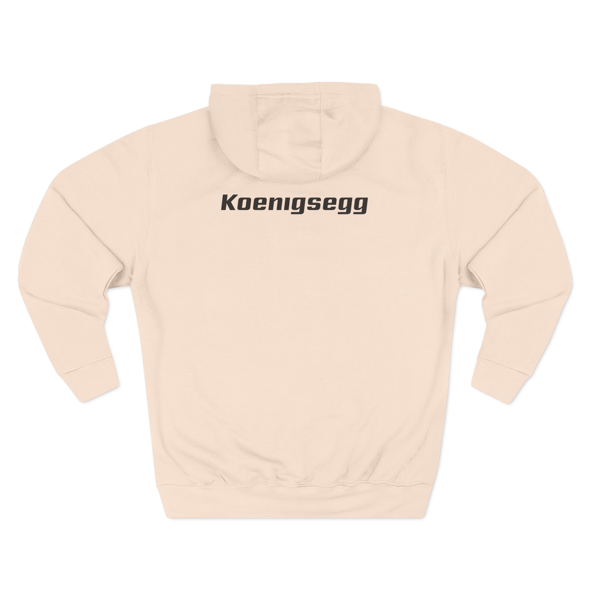 Koenigsegg Gridded Three-Panel Fleece Hoodie - Image 6