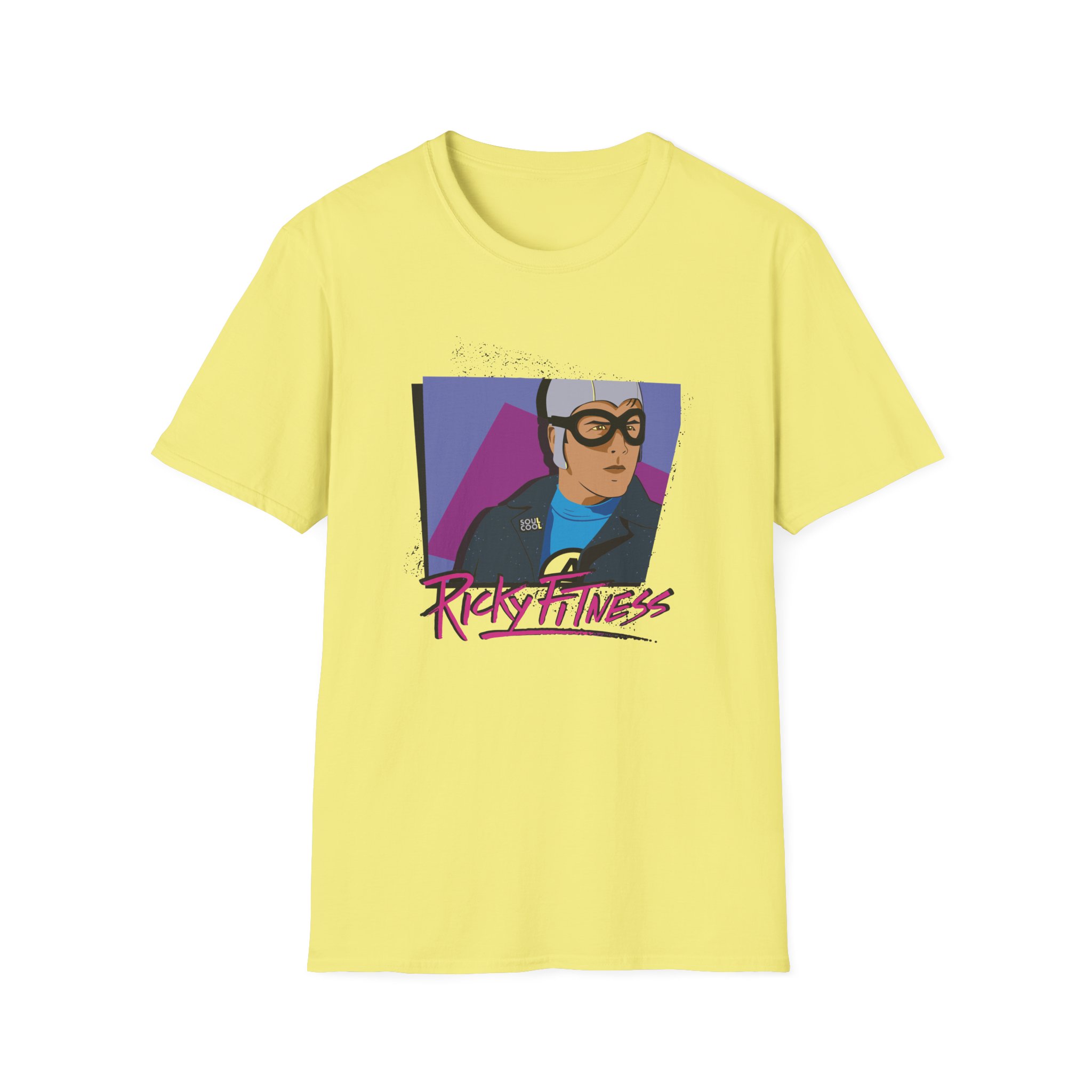 The Aquabats Ricky Fitness Soul Cool Unisex Softstyle T-Shirt - Image 11
