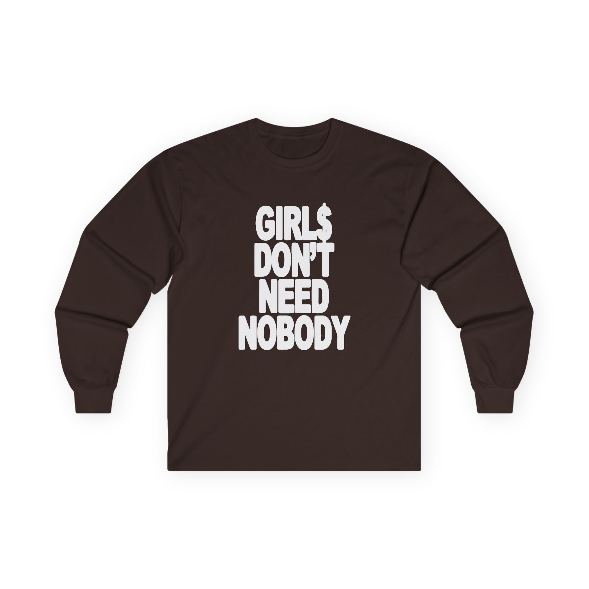 Dom Dolla Don't Need Nobody Unisex Ultra Cotton Long Sleeve Tee - Image 5