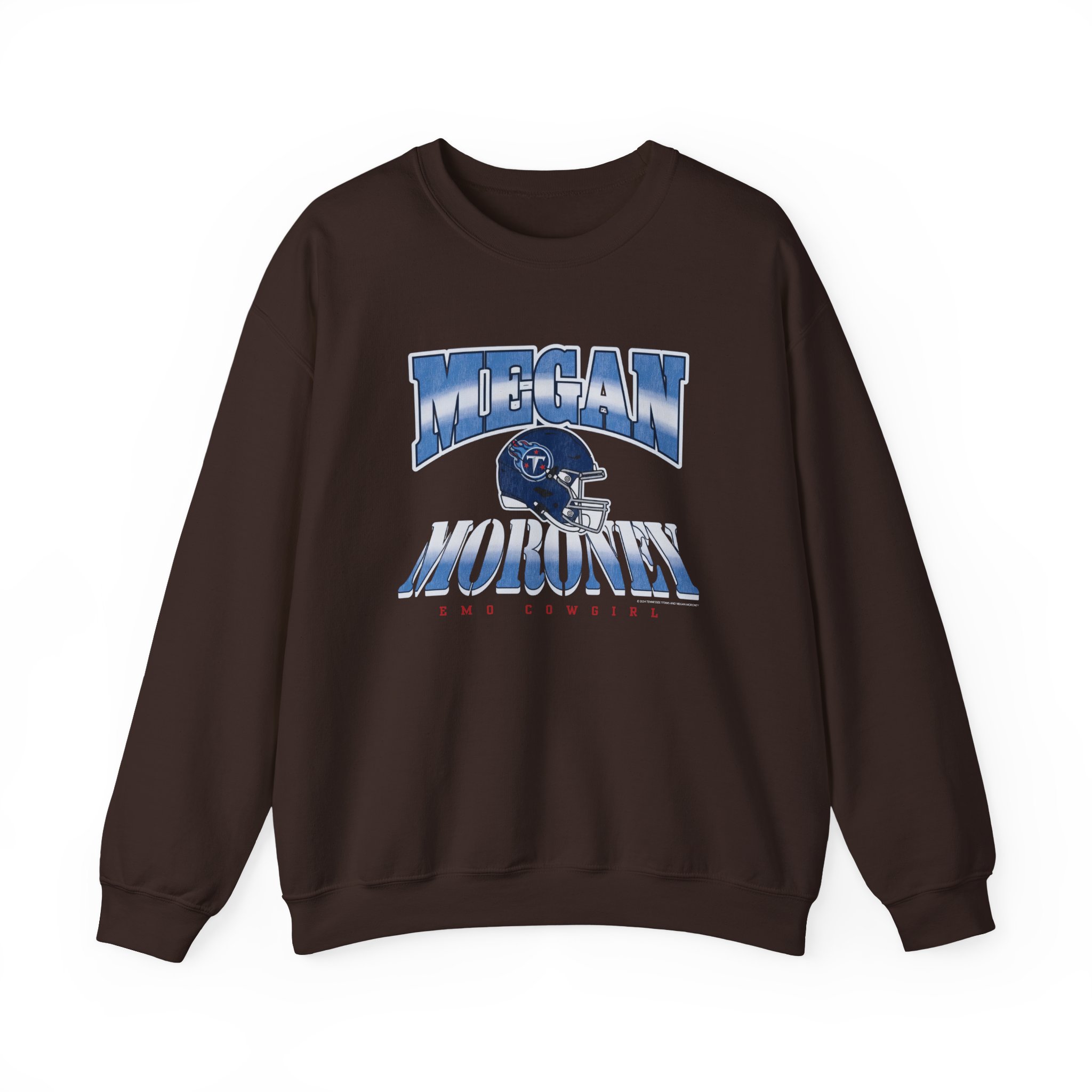 Megan Moroney Titans Helmet Unisex Heavy Blend™ Crewneck Sweatshirt - Image 3