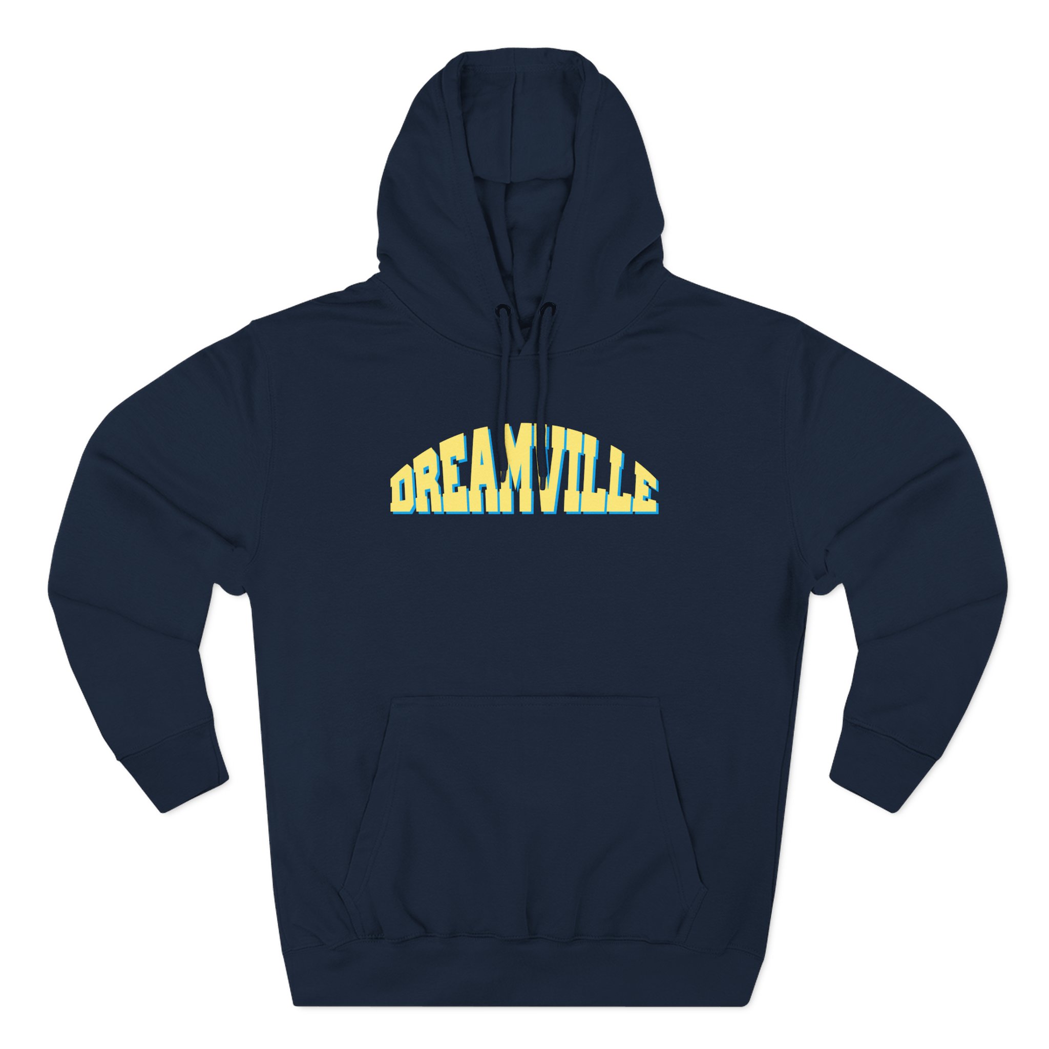 J cole Dreamville Three-Panel Fleece Hoodie - Image 7