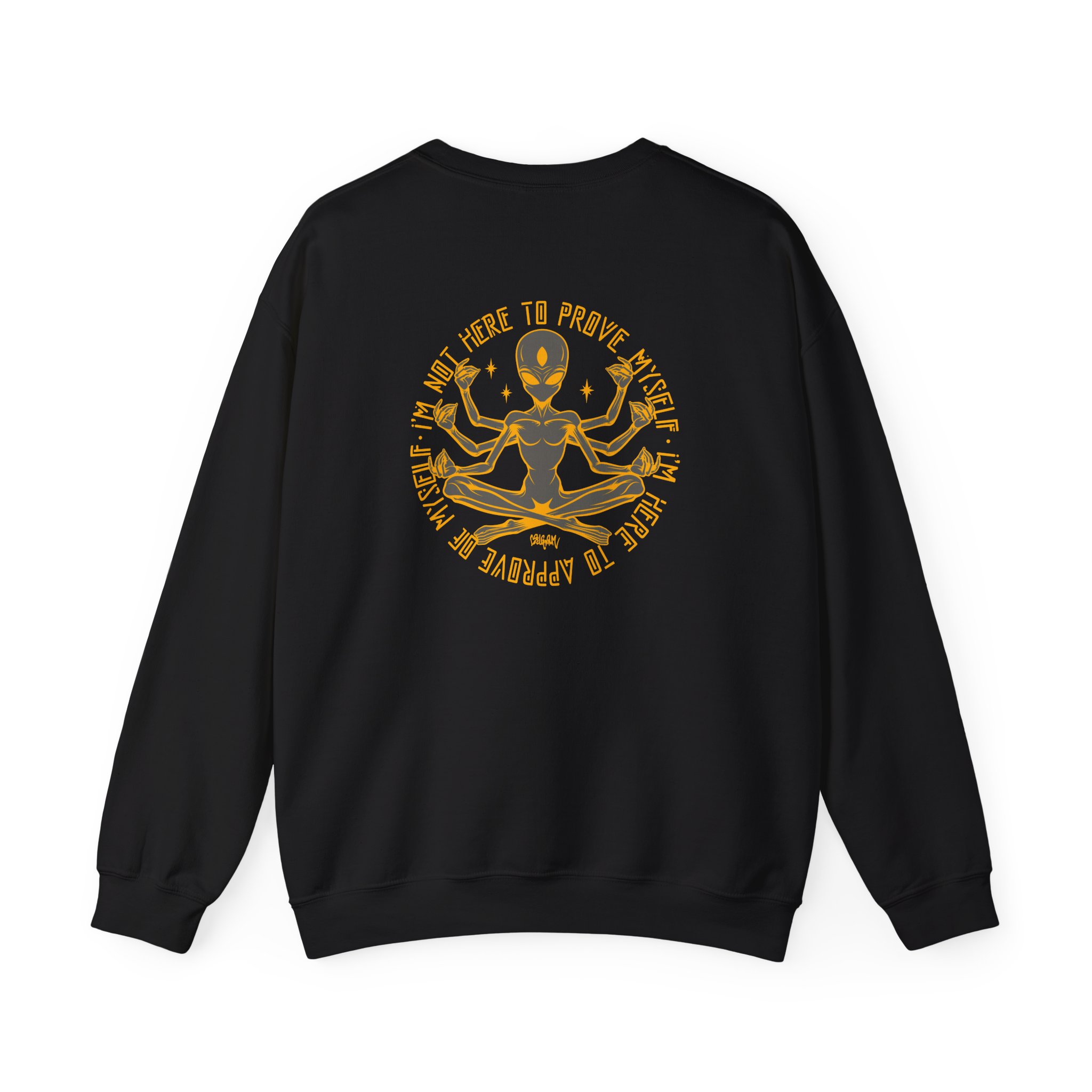 Lsdream Cosmic Upgrade Unisex Heavy Blend™ Crewneck Sweatshirt - Image 8