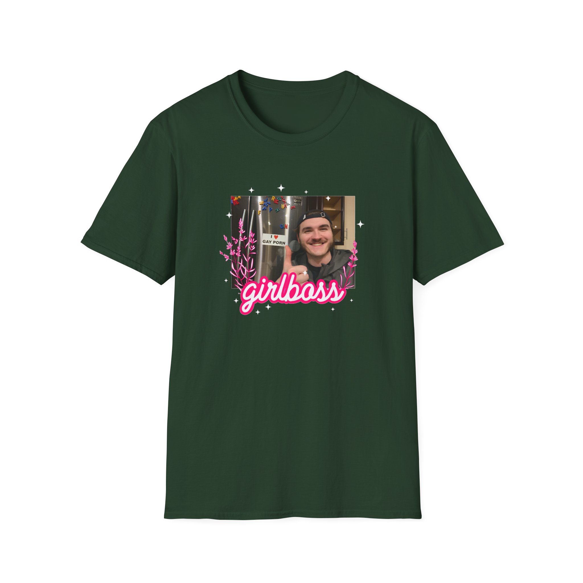 Jschlatt Girlboss Unisex Softstyle T-Shirt - Image 9