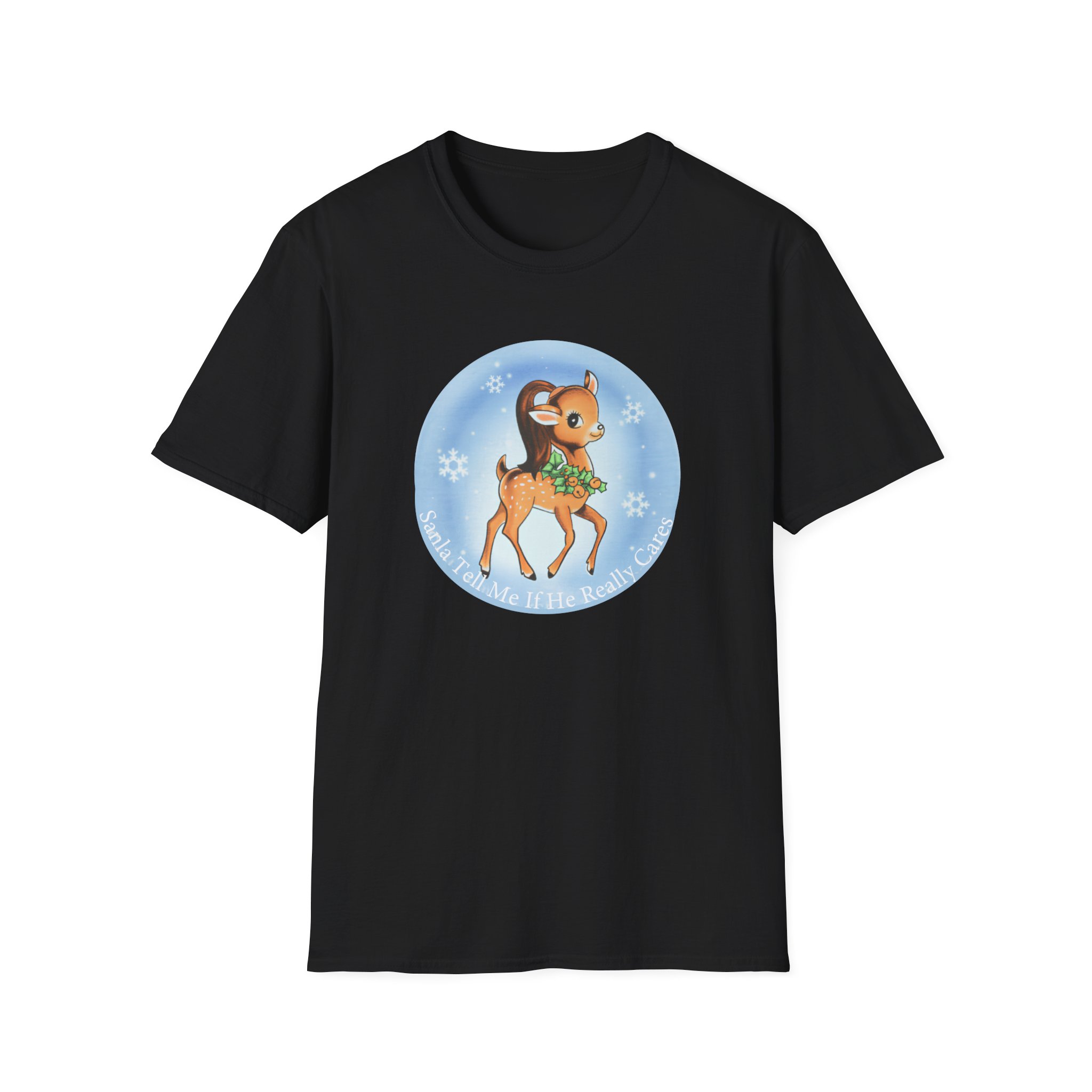 AG Santa Tell Me Unisex Softstyle T-Shirt