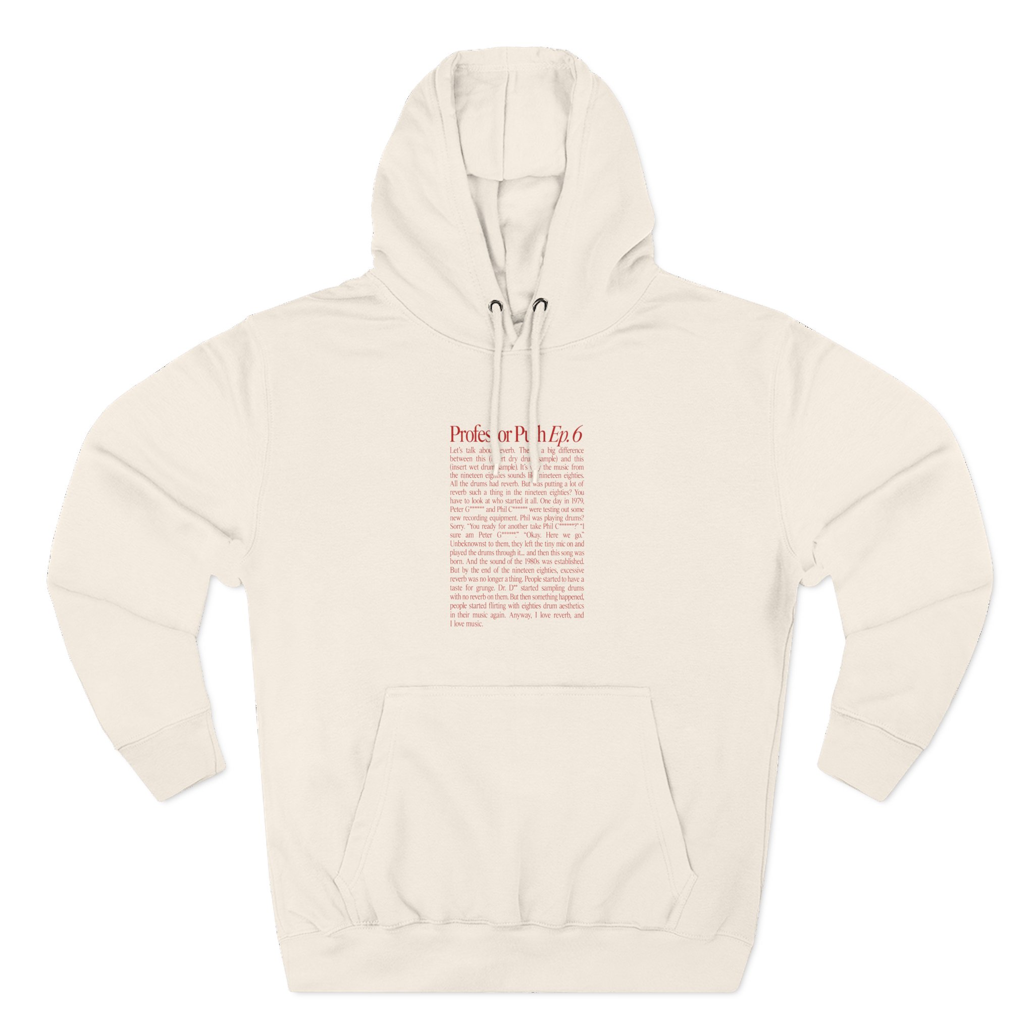 Charlie Puth Professor Puth Three-Panel Fleece Hoodie - Image 3