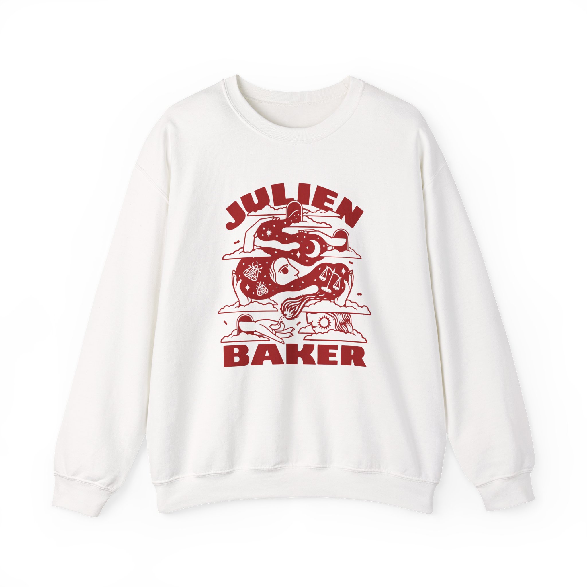 Julien Baker Cloudhead Unisex Heavy Blend™ Crewneck Sweatshirt