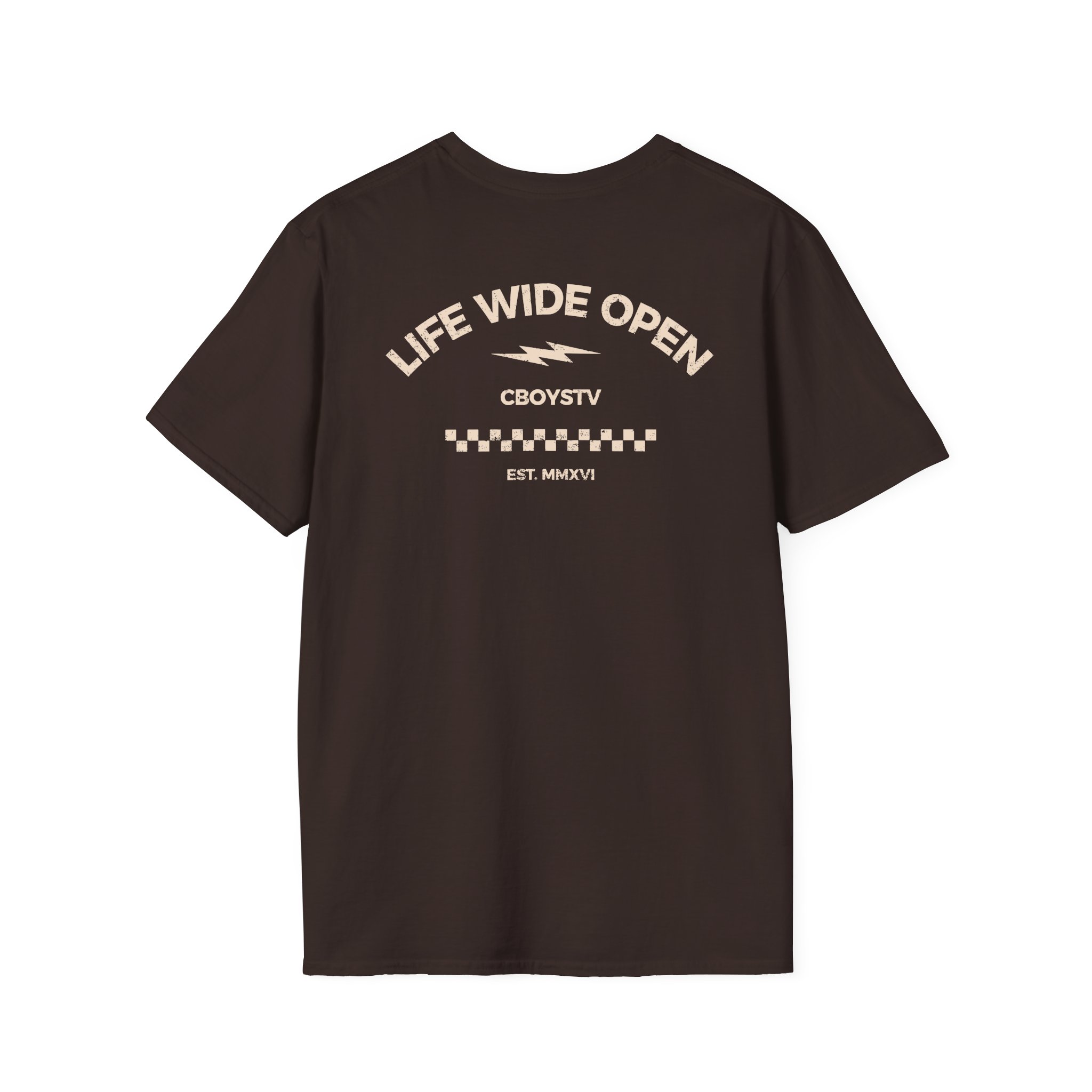 Cboystv Checkered Tournament Unisex Softstyle T-Shirt - Image 6