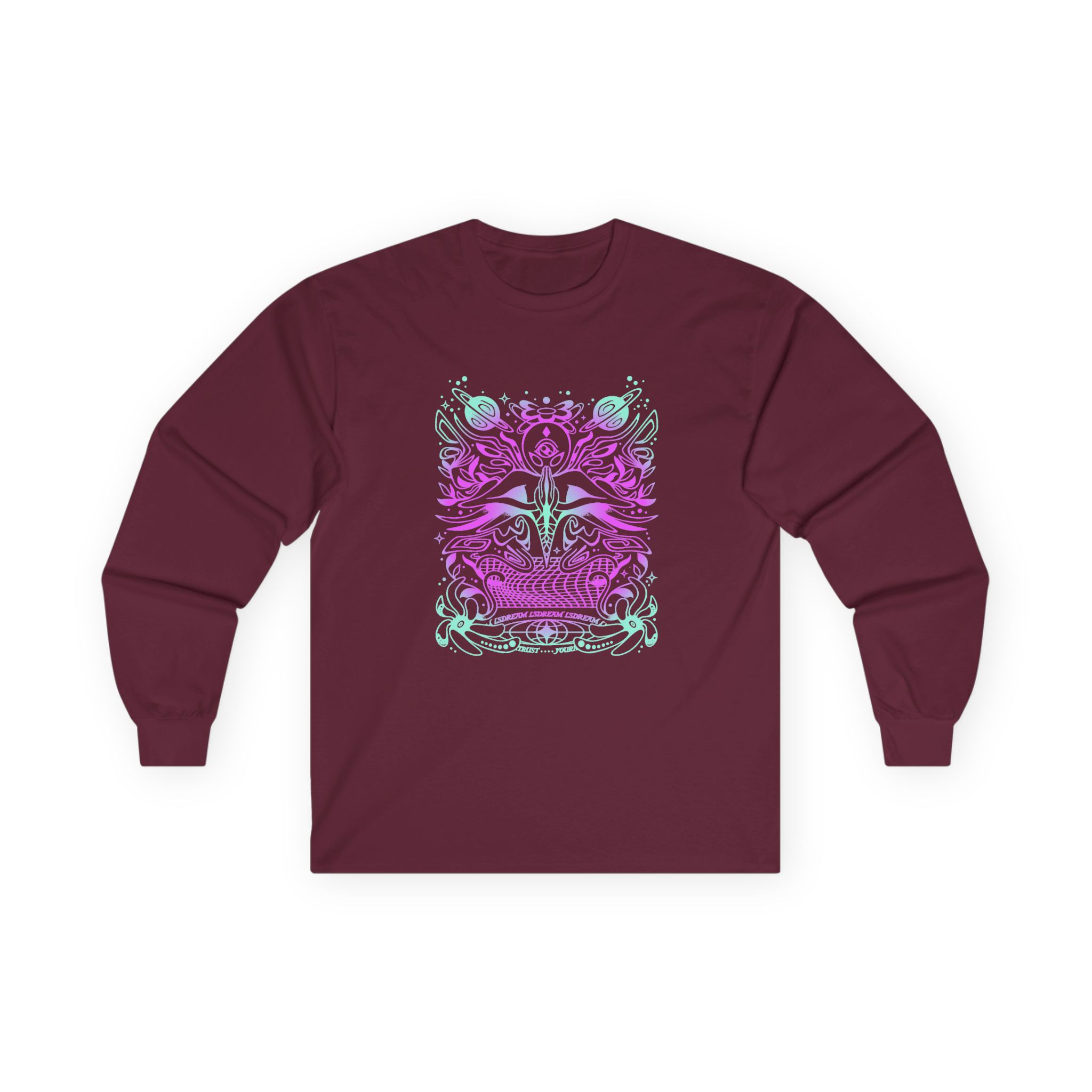Lsdream Alien Moth Man Unisex Ultra Cotton Long Sleeve Tee - Image 3