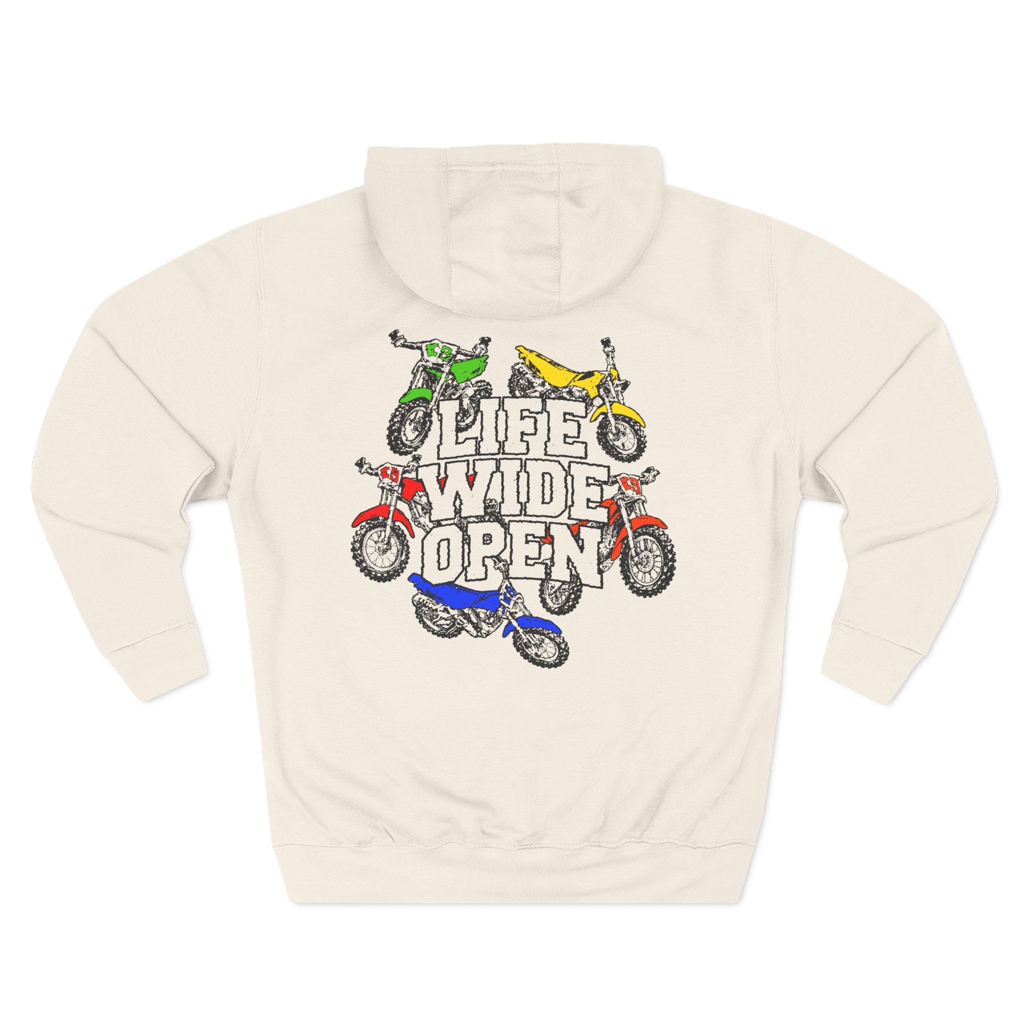 Cboystv LWO Bikes Three-Panel Fleece Hoodie - Image 6