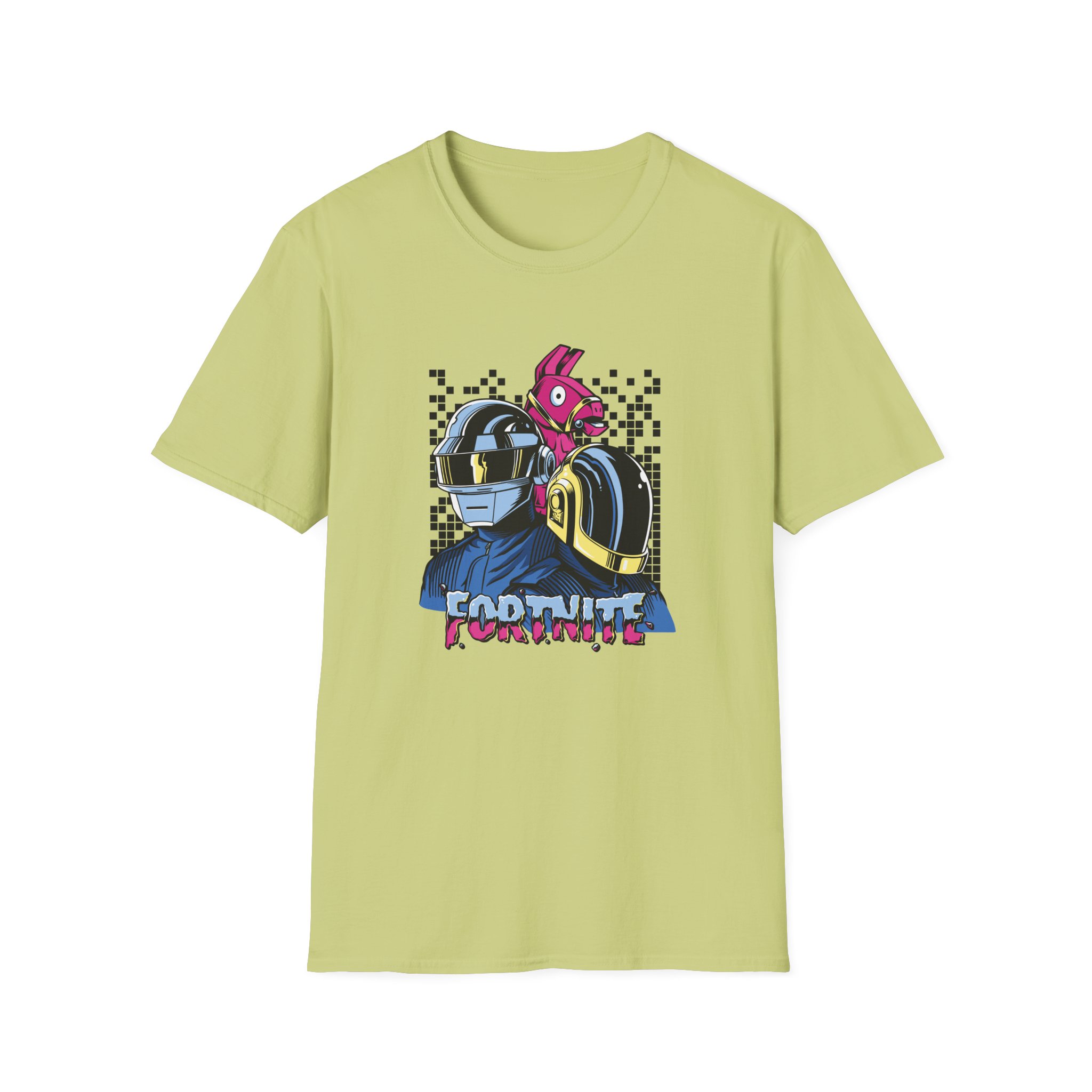 Daft Punk Fortnite X Daft Punk Long Unisex Softstyle T-Shirt - Image 13