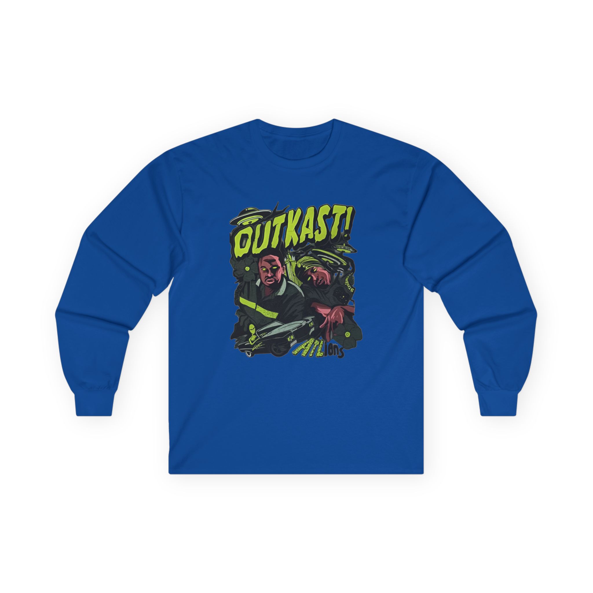 Outkast ATLiens Unisex Ultra Cotton Long Sleeve Tee - Image 9