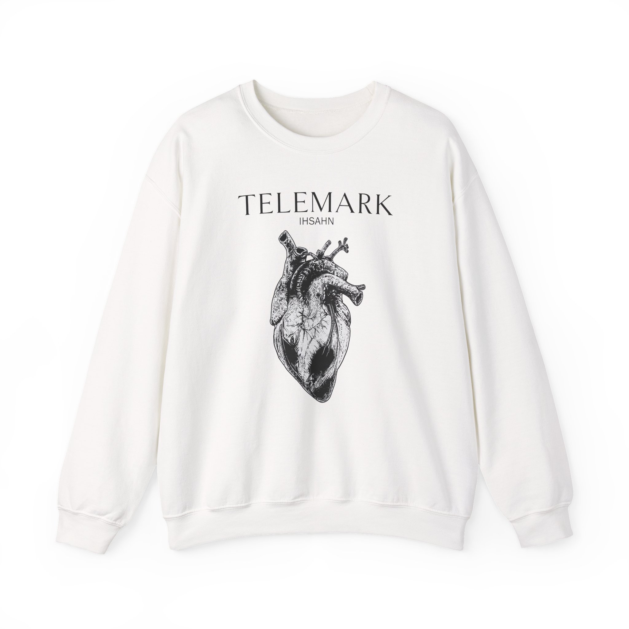 Ihsahn Heart Unisex Heavy Blend™ Crewneck Sweatshirt