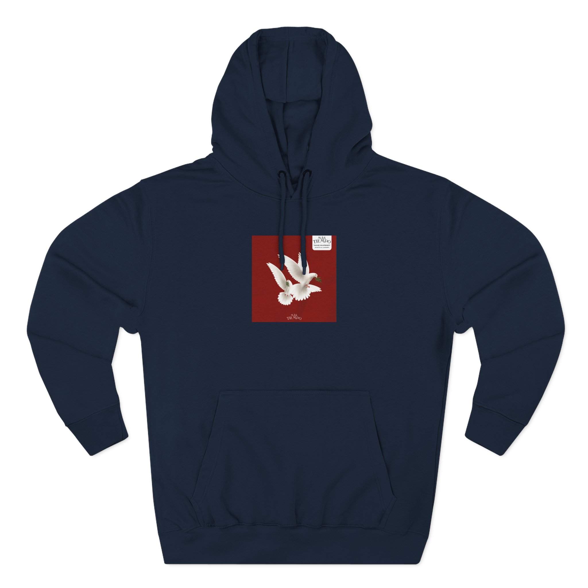 Sk Joseph Olaitan Adenuga Jr Mas Tiempo Grime Hip Hop Three-Panel Fleece Hoodie - Image 7