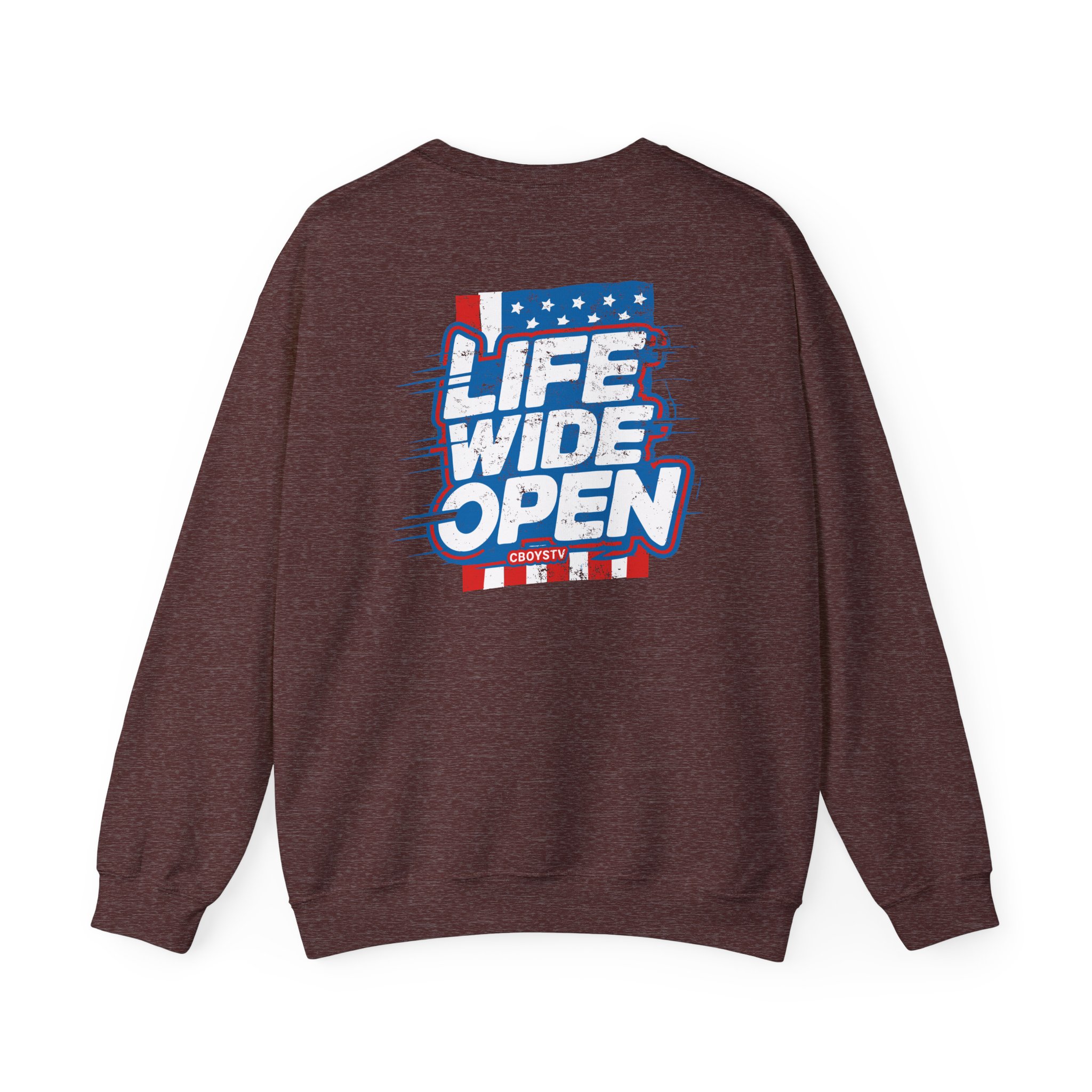 Cboystv Patriot Unisex Heavy Blend™ Crewneck Sweatshirt - Image 4