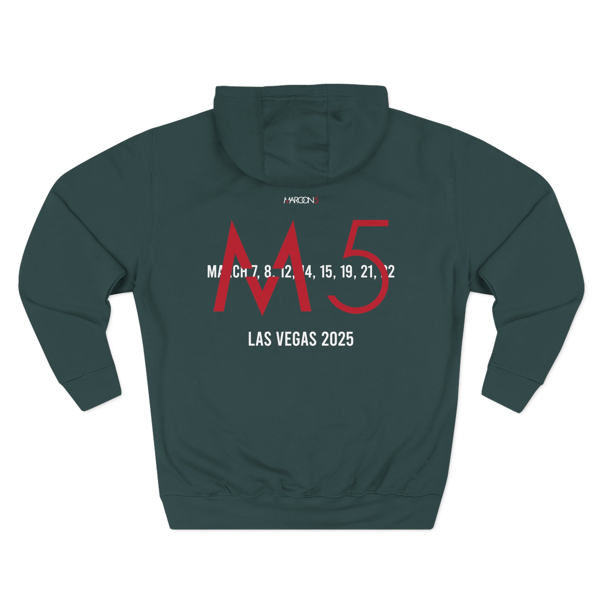 Adam Levine M5LV Distressed Three-Panel Fleece Hoodie - Image 6