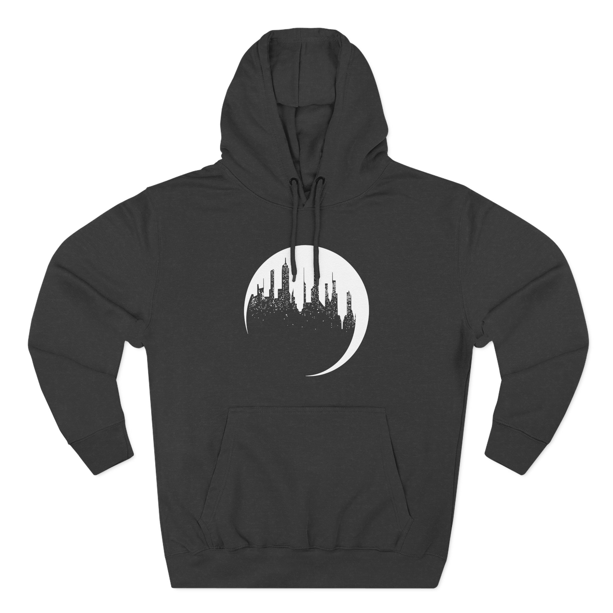 Dropout Unsleeping City Glow-In-The-Dark Three-Panel Fleece Hoodie - Image 3
