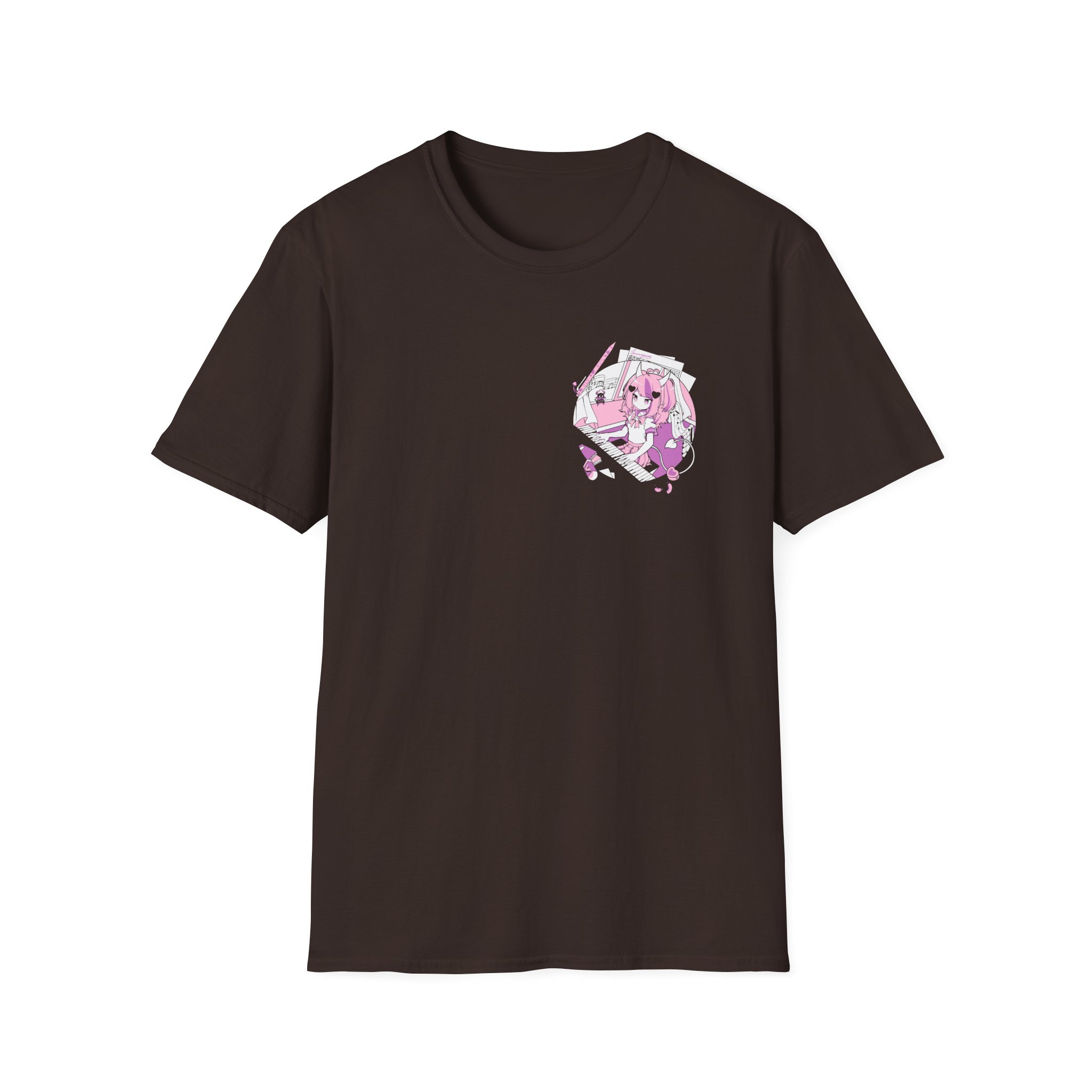 Ironmouse Anime Unisex Softstyle T-shirt - Image 3