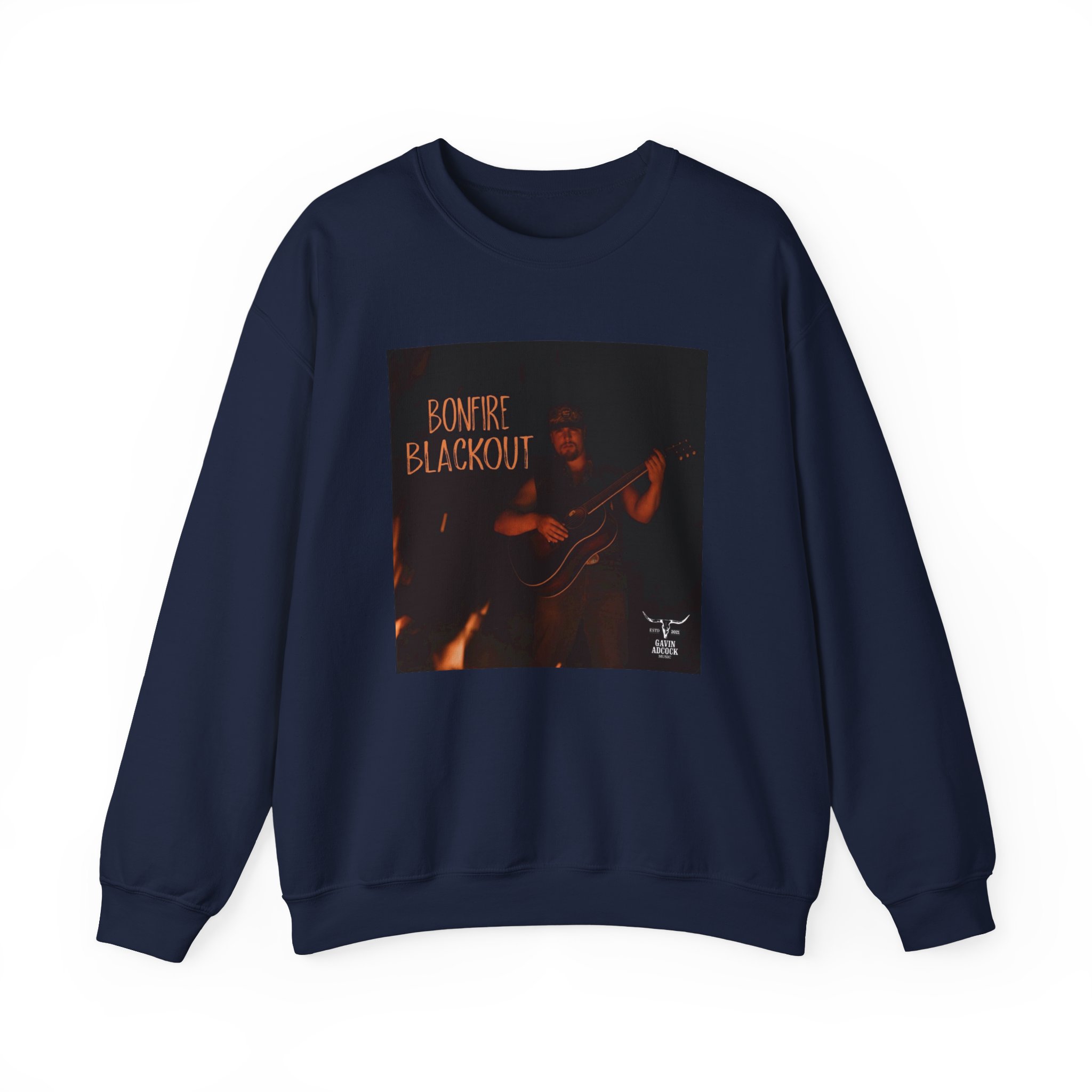 Gavin Adcock Bonfire Blackout Unisex Heavy Blend™ Crewneck Sweatshirt - Image 5