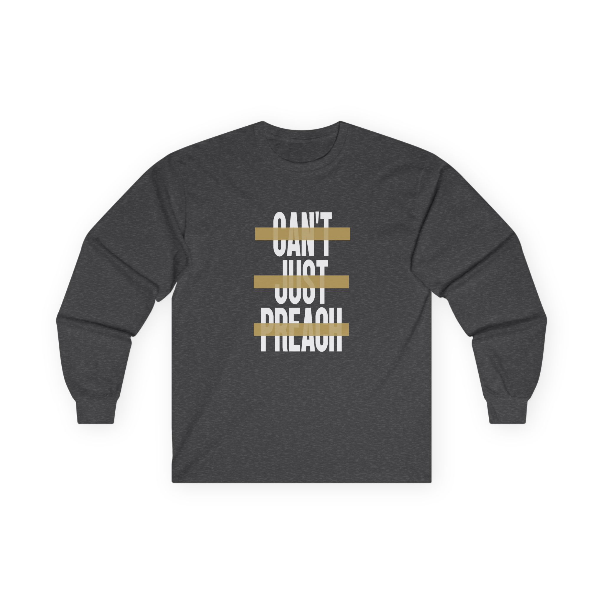John Legend Can't Just Preach Unisex Ultra Cotton Long Sleeve Tee - Image 9