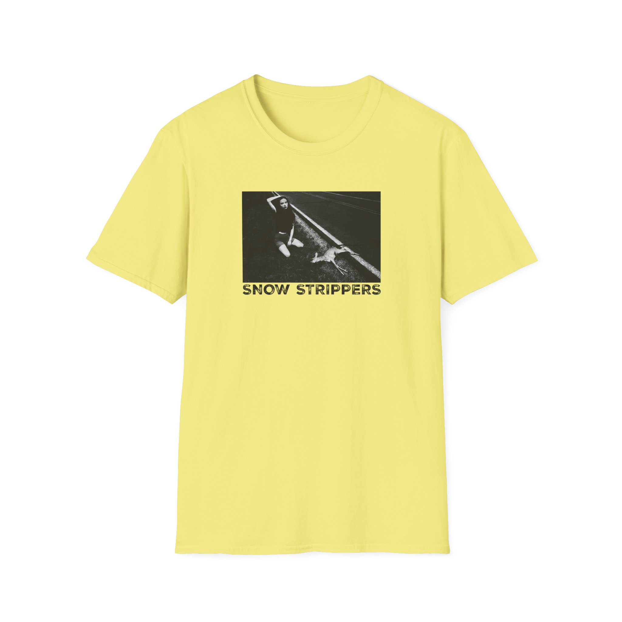 Snow Strippers Unisex Softstyle T-Shirt - Image 7