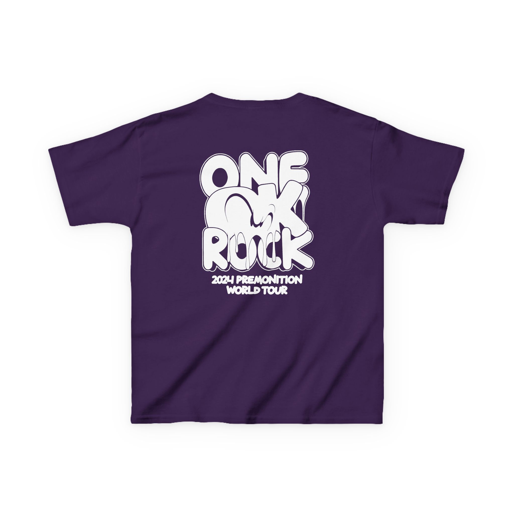 One Ok Rock Premonition World Tour Kids Heavy Cotton™ Tee - Image 14