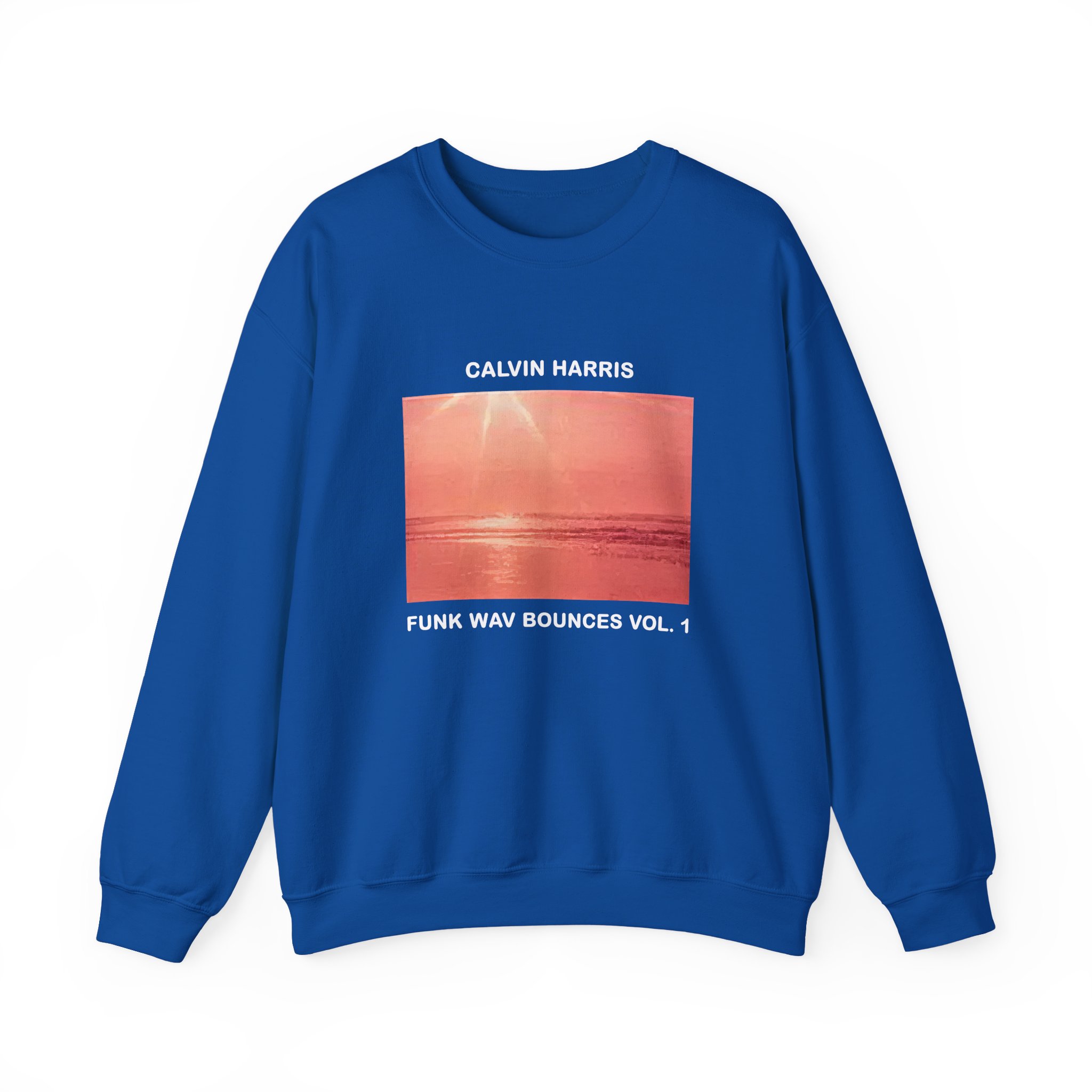 Calvin Harris' Funk Wav Bounces Vol 1 Unisex Heavy Blend™ Crewneck Sweatshirt - Image 17