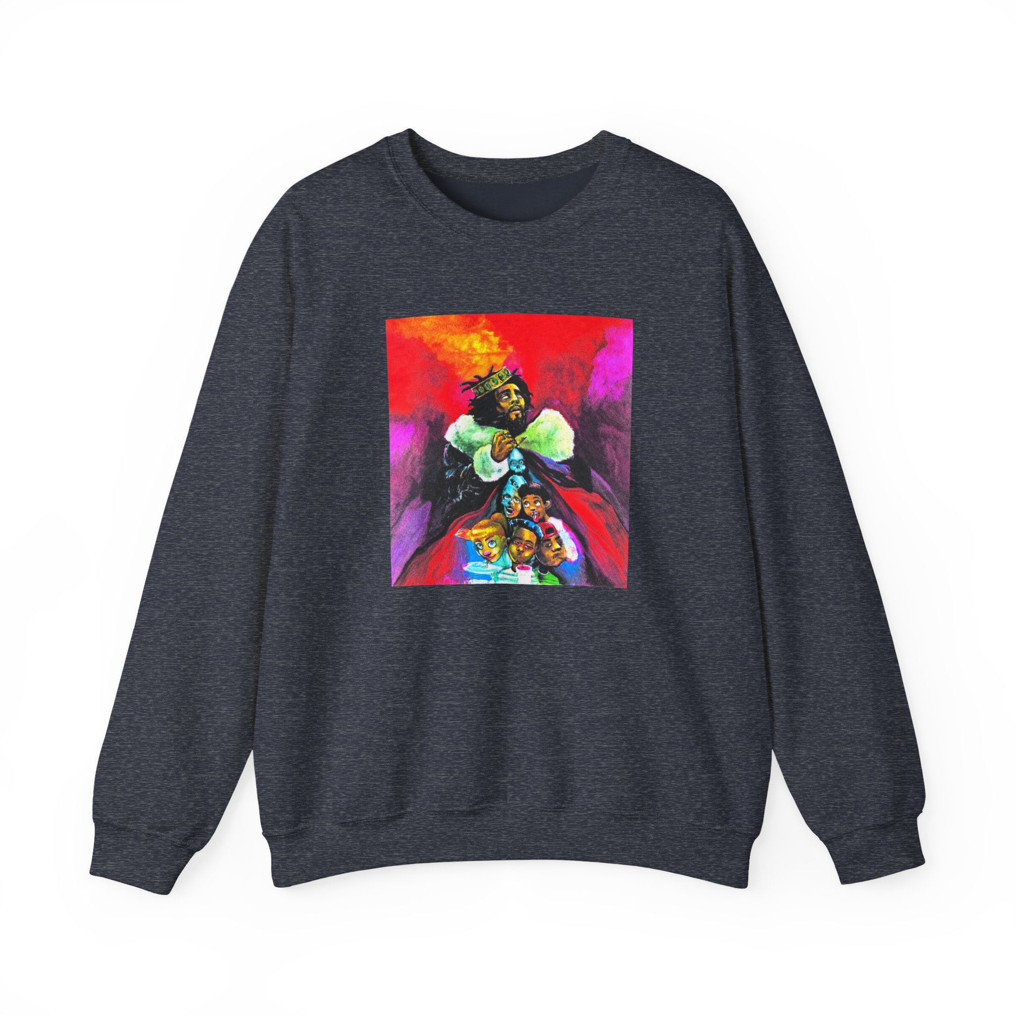 J Cole Unisex Heavy Blend™ Crewneck Sweatshirt - Image 7