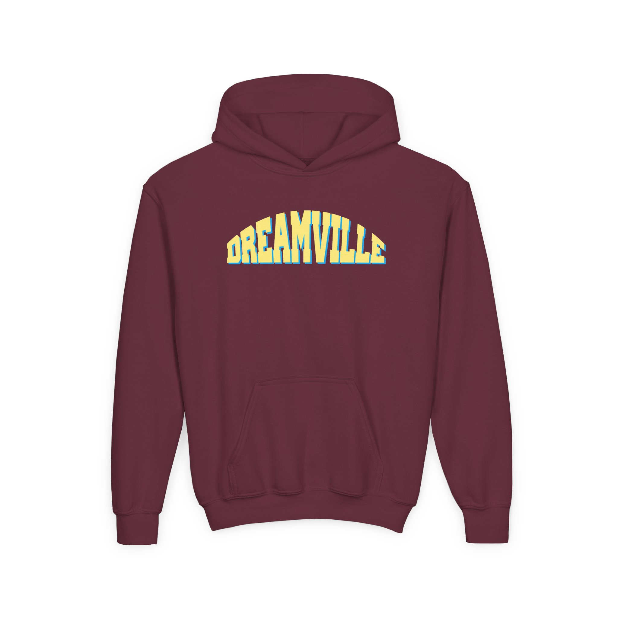 J cole Dreamville Youth Heavy Blend Hooded Sweatshirt - Image 3