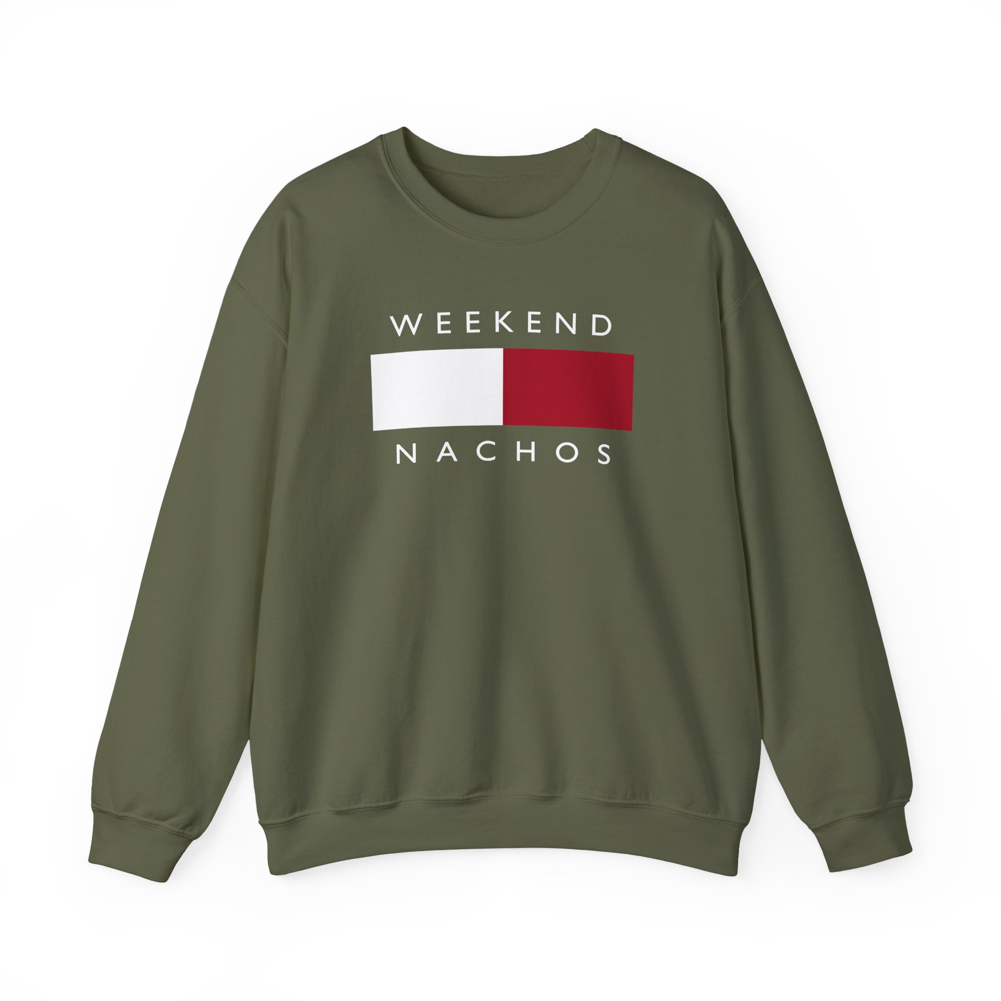 Weekend Nachos Unisex Heavy Blend™ Crewneck Sweatshirt - Image 5