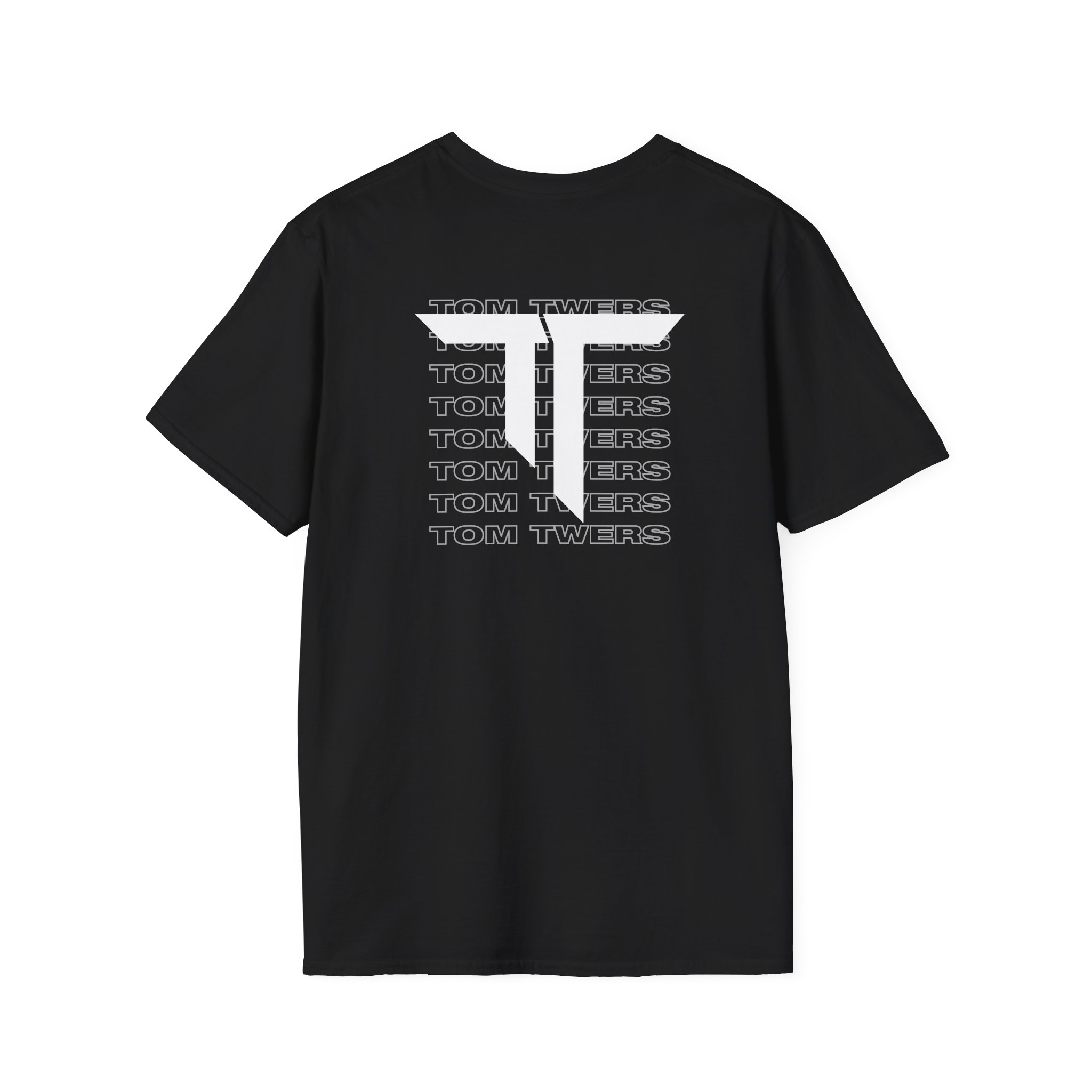 Tom Twers Logo Unisex Softstyle T-Shirt - Image 2