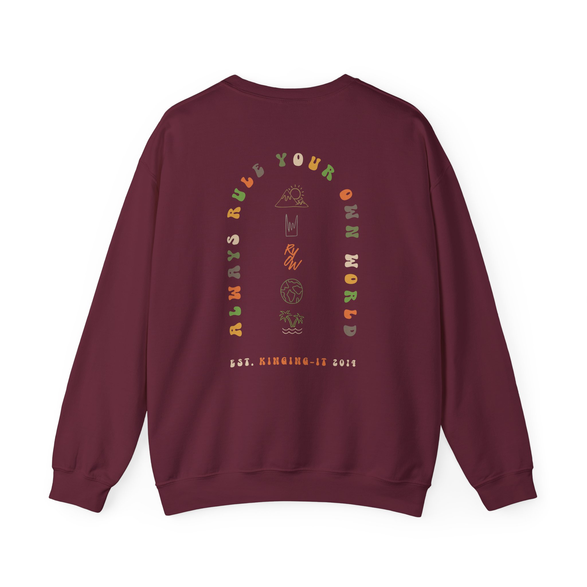 Kinging-it Unisex Heavy Blend™ Crewneck Sweatshirt - Image 6