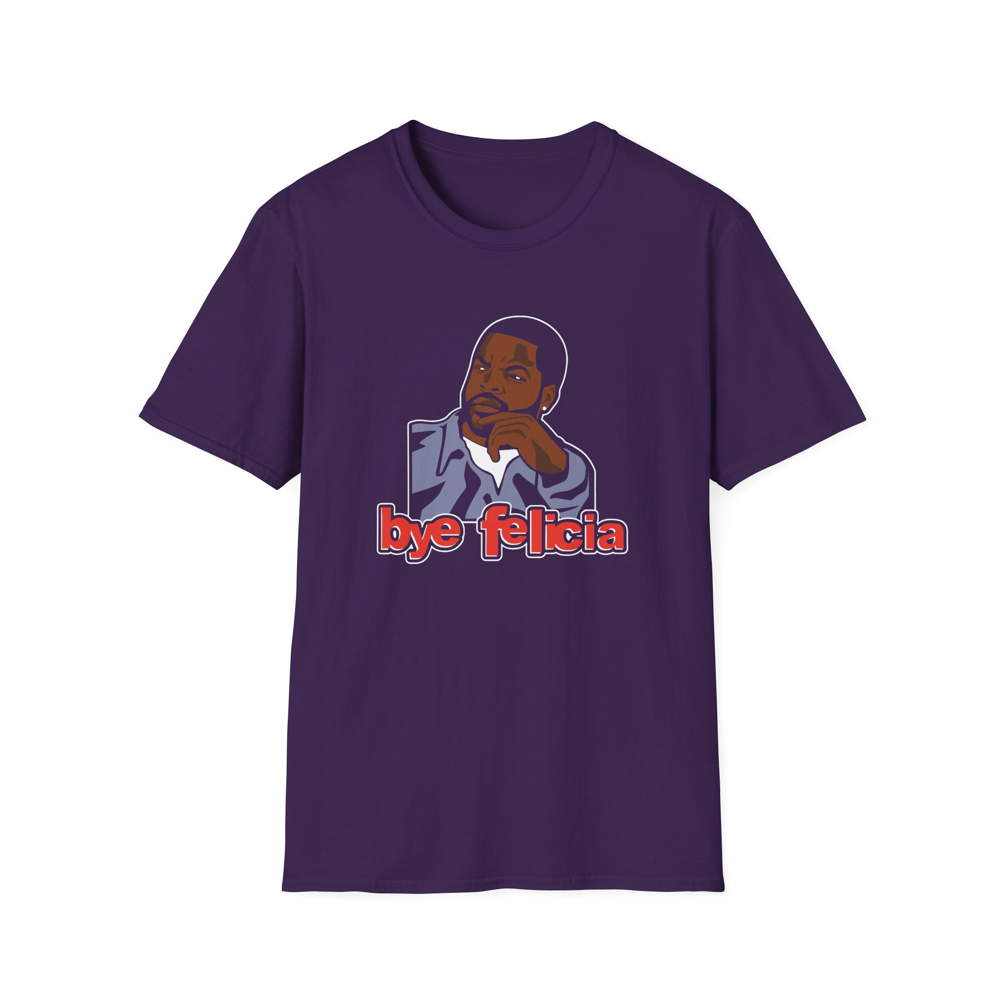 Ice Cube Bye Felicia Unisex Softstyle T-Shirt - Image 17