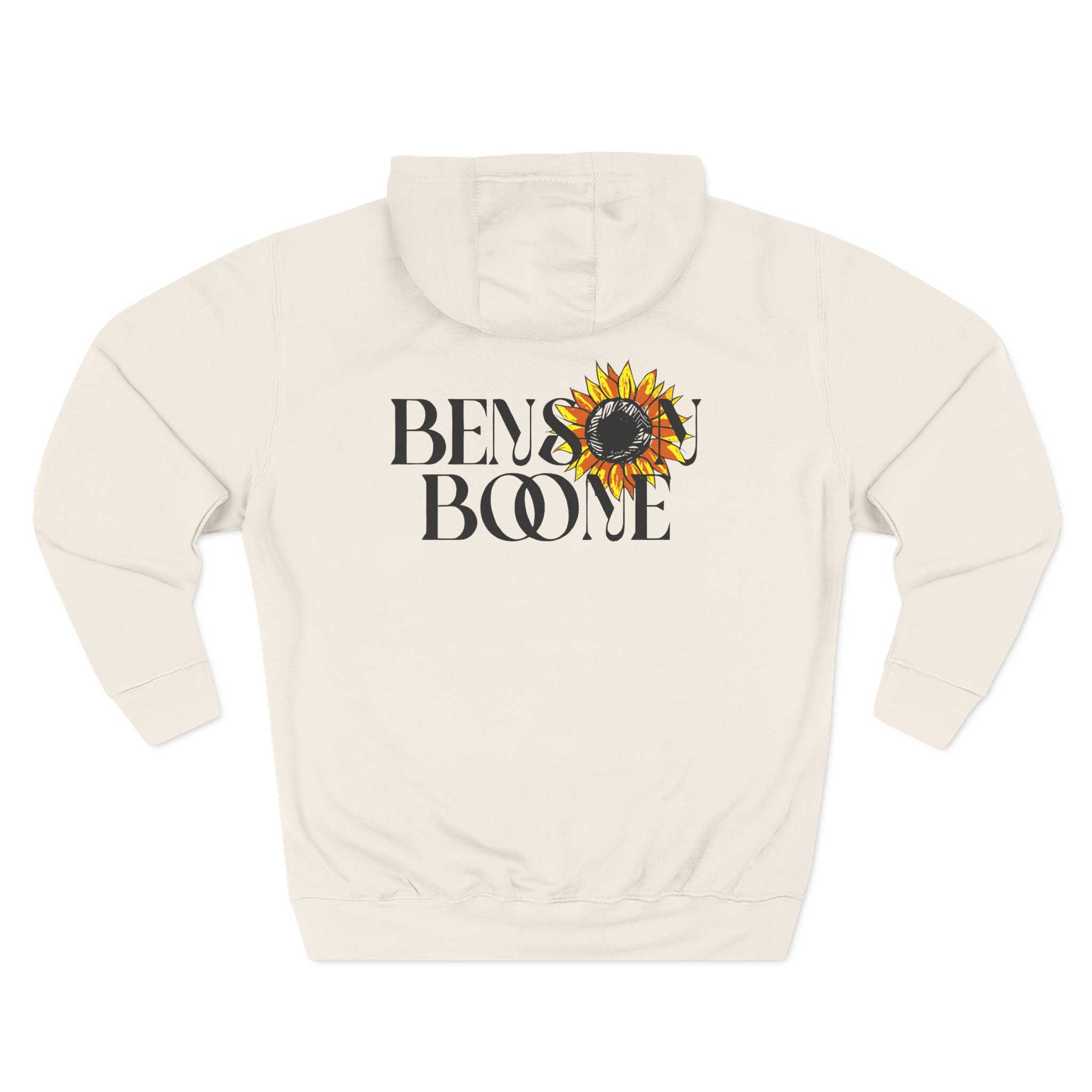 Benson Boone Sunflower Three-Panel Fleece Hoodie - Image 4