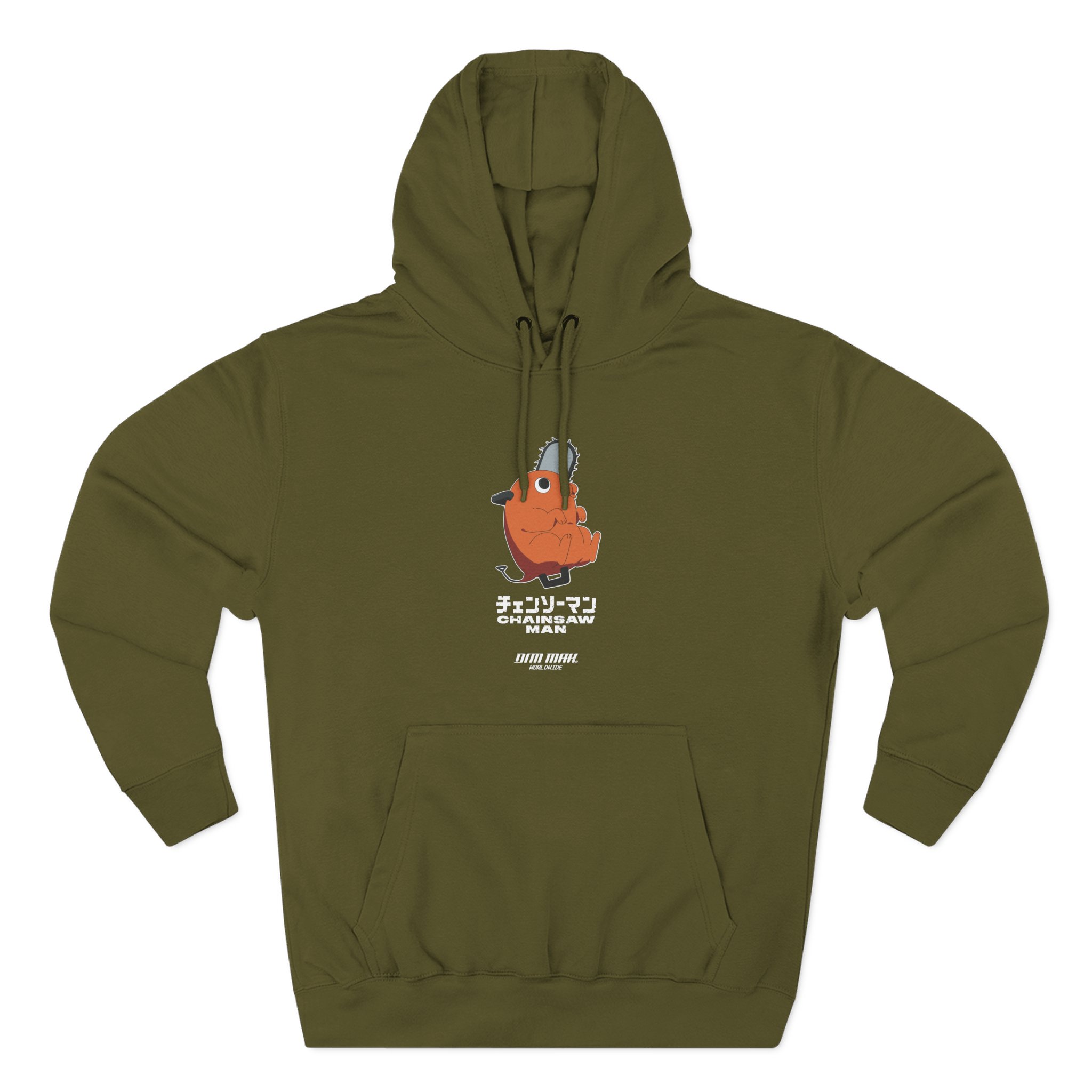 Chainsaw Man X Dim Mak Pochita Three-Panel Fleece Hoodie - Image 5