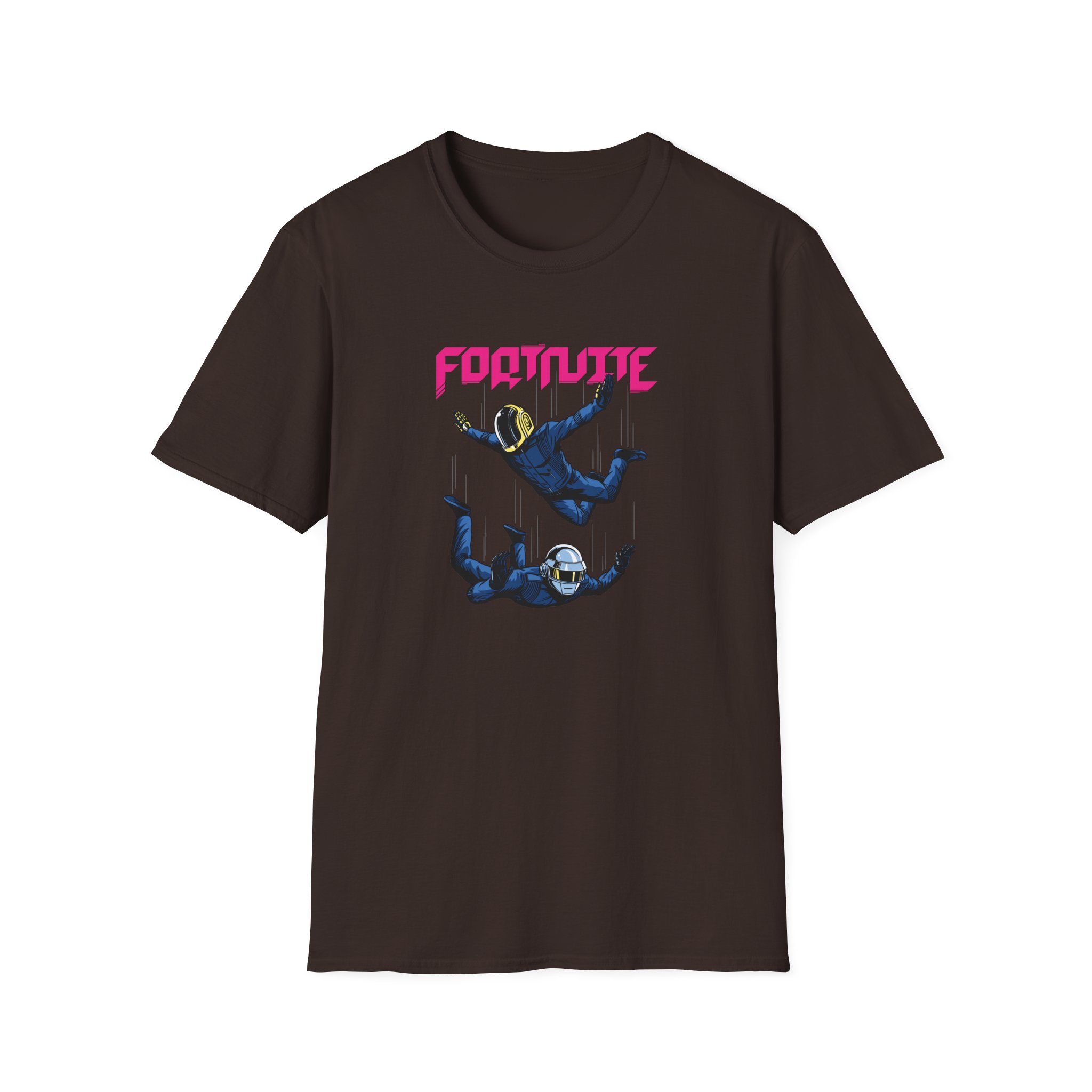 Daft Punk Fortnite X Daft Punk Unisex Softstyle T-Shirt - Image 3