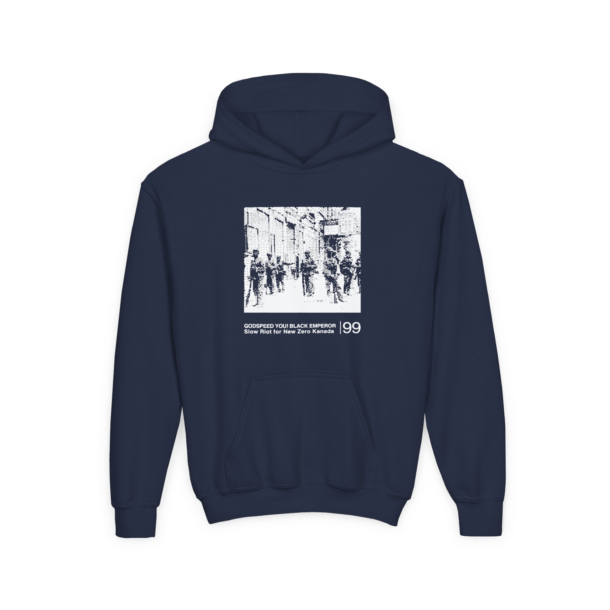 Godspeed You Black Emperor Youth Heavy Blend Hooded Sweatshirt - Image 11