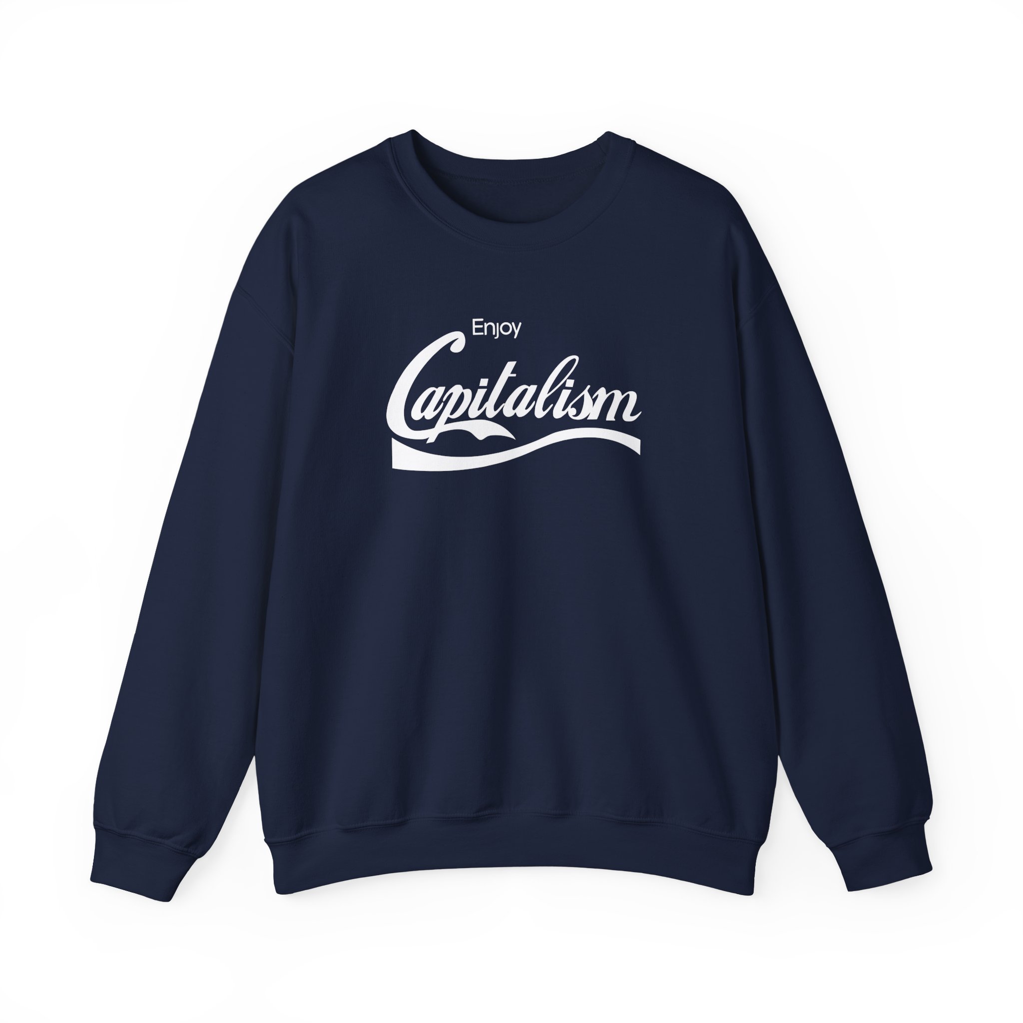Valuetainment Enjoy Capitalism Unisex Heavy Blend™ Crewneck Sweatshirt - Image 19