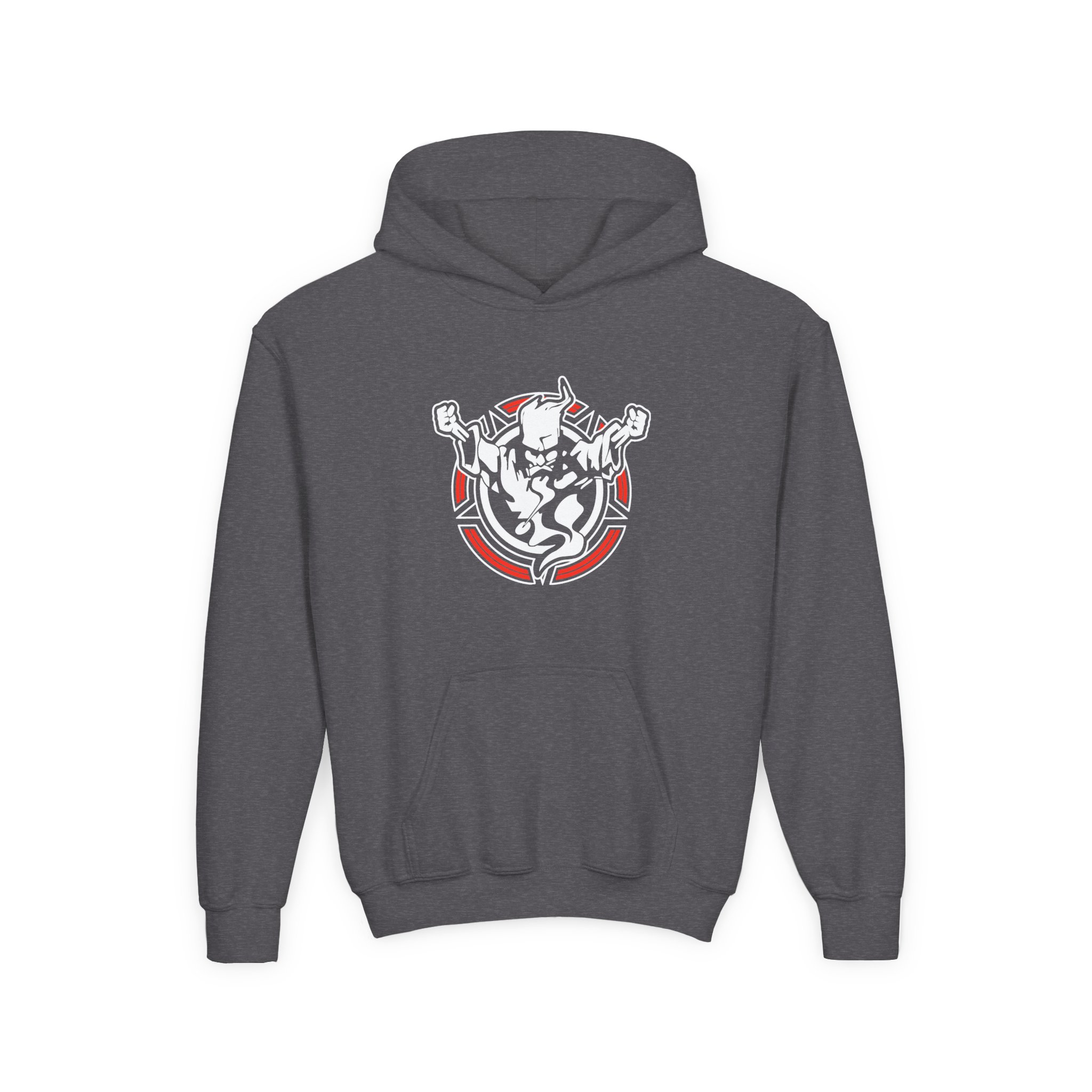 Thunderdome Youth Heavy Blend Hooded Sweatshirt - Image 5