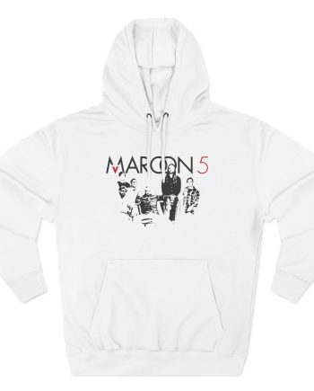 Adam Levine Maroon 5 Three-Panel Fleece Hoodie
