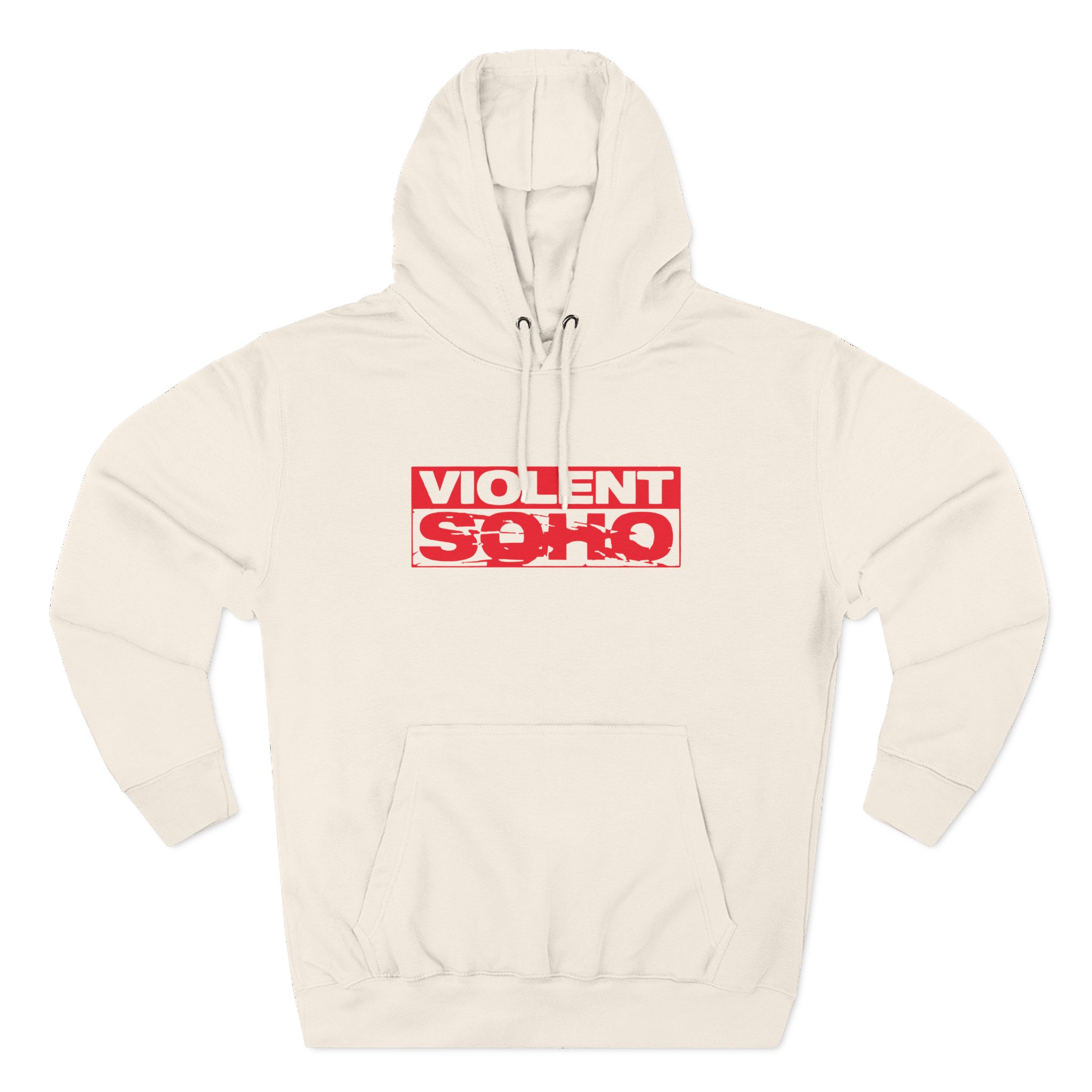 Violent Soho Skull Three-Panel Fleece Hoodie - Image 5