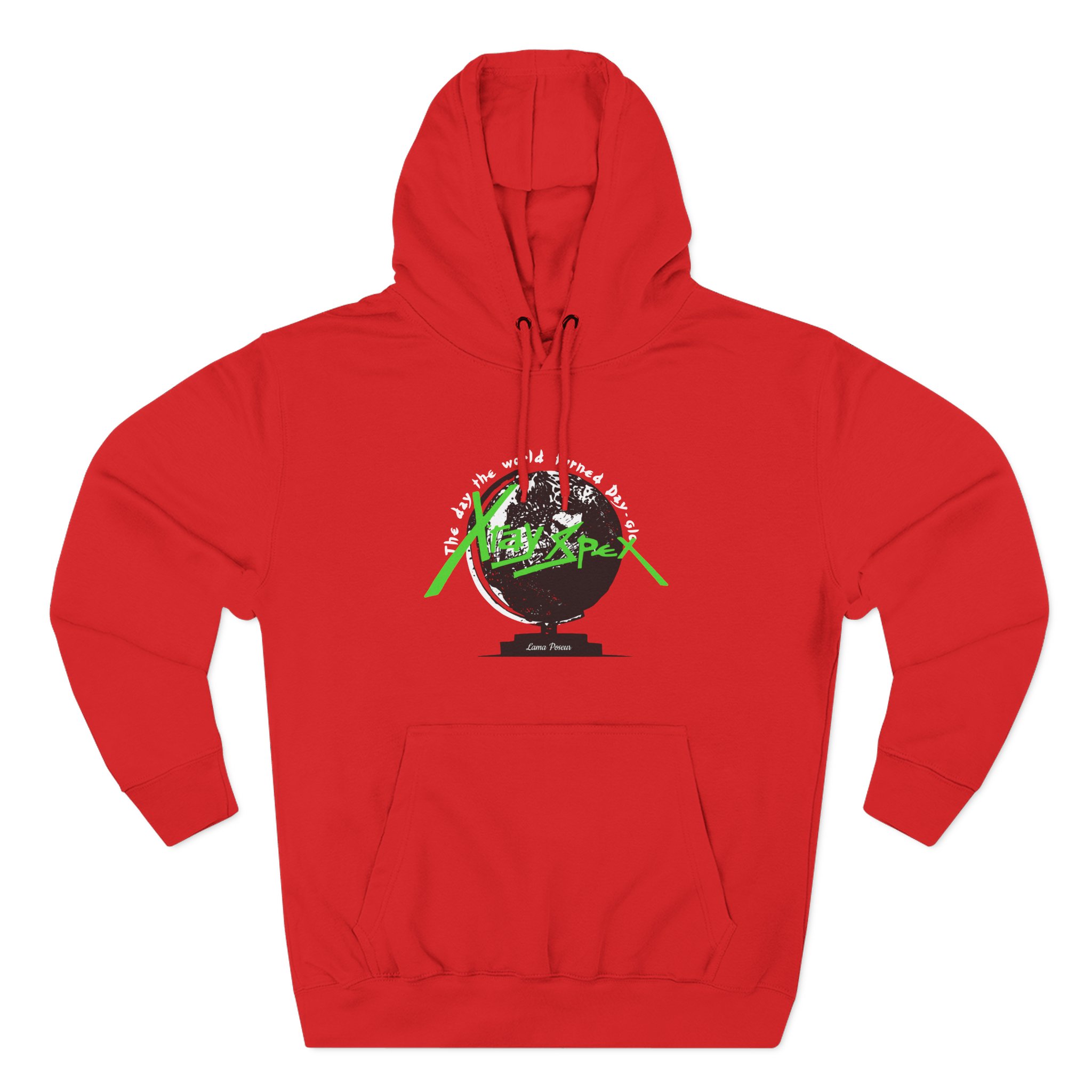 X-ray Spex Day-Glo Globe Three-panel Fleece Hoodie - Image 13