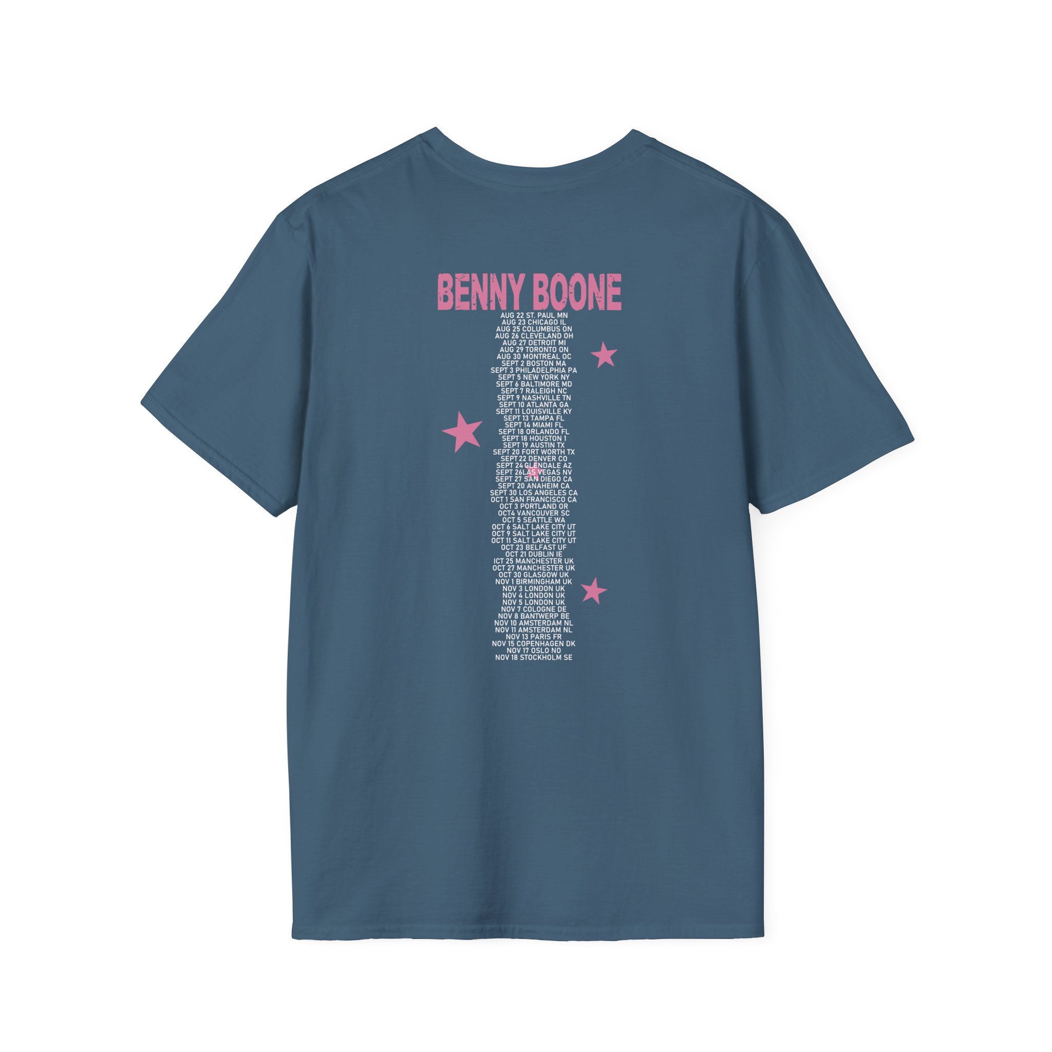 Benson Boone American Heart Unisex Softstyle T-Shirt - Image 8