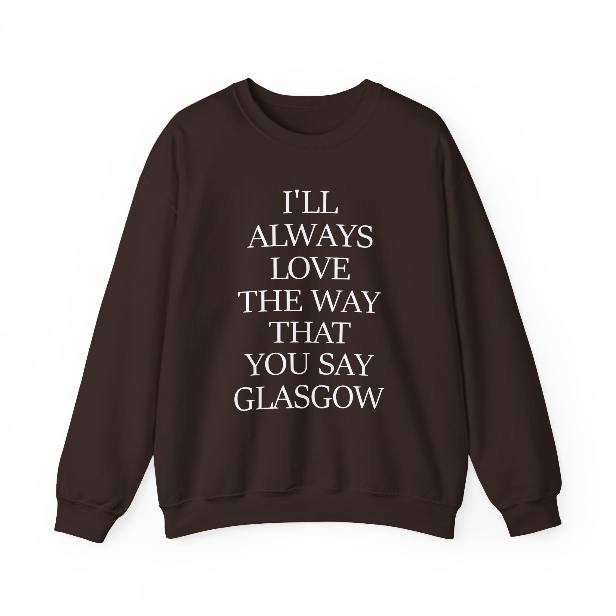 The Snuts I'll Always Love the Way That You Say Glasgow Unisex Heavy Blend™ Crewneck Sweatshirt - Image 5