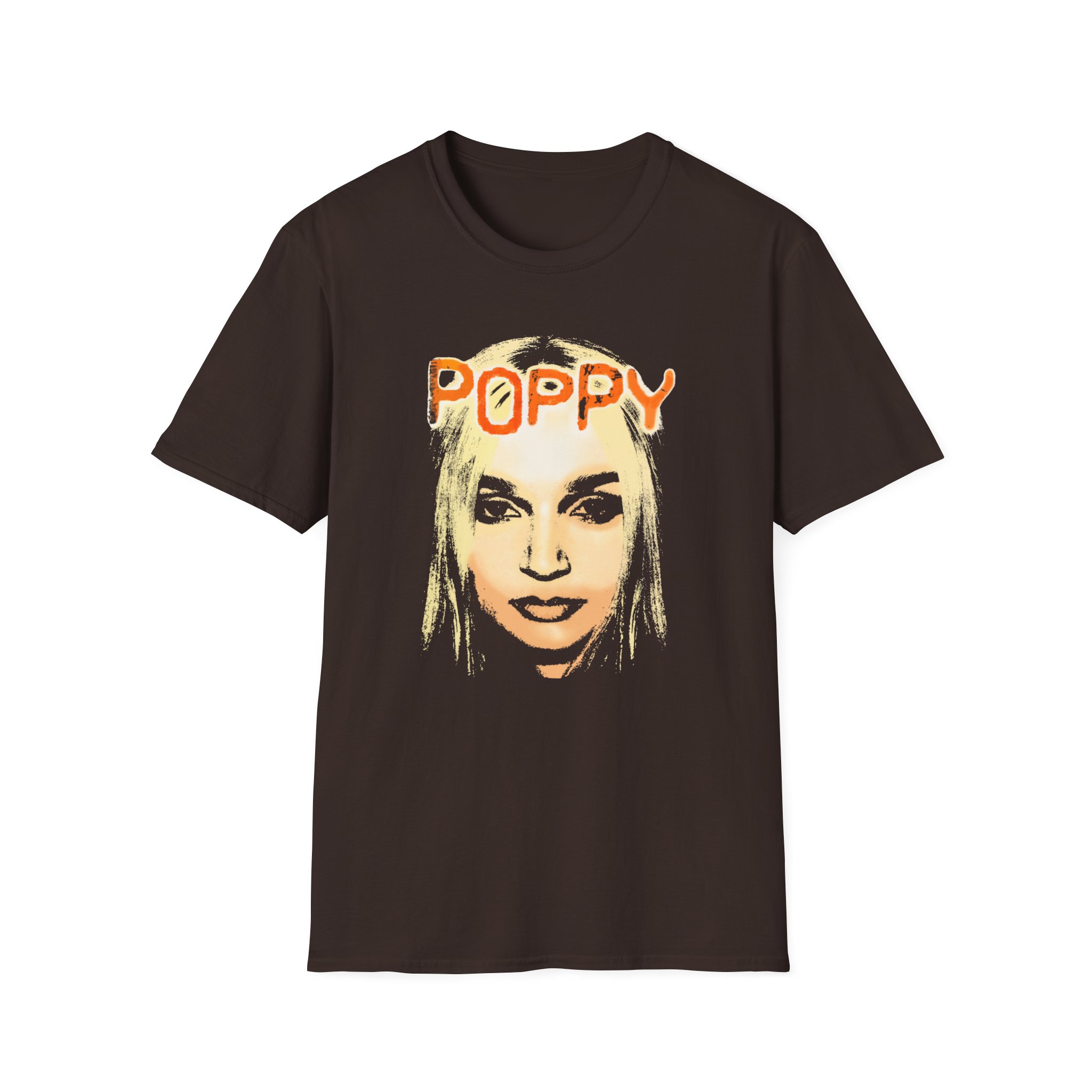 Poppy Demons Unisex Softstyle T-Shirt - Image 3
