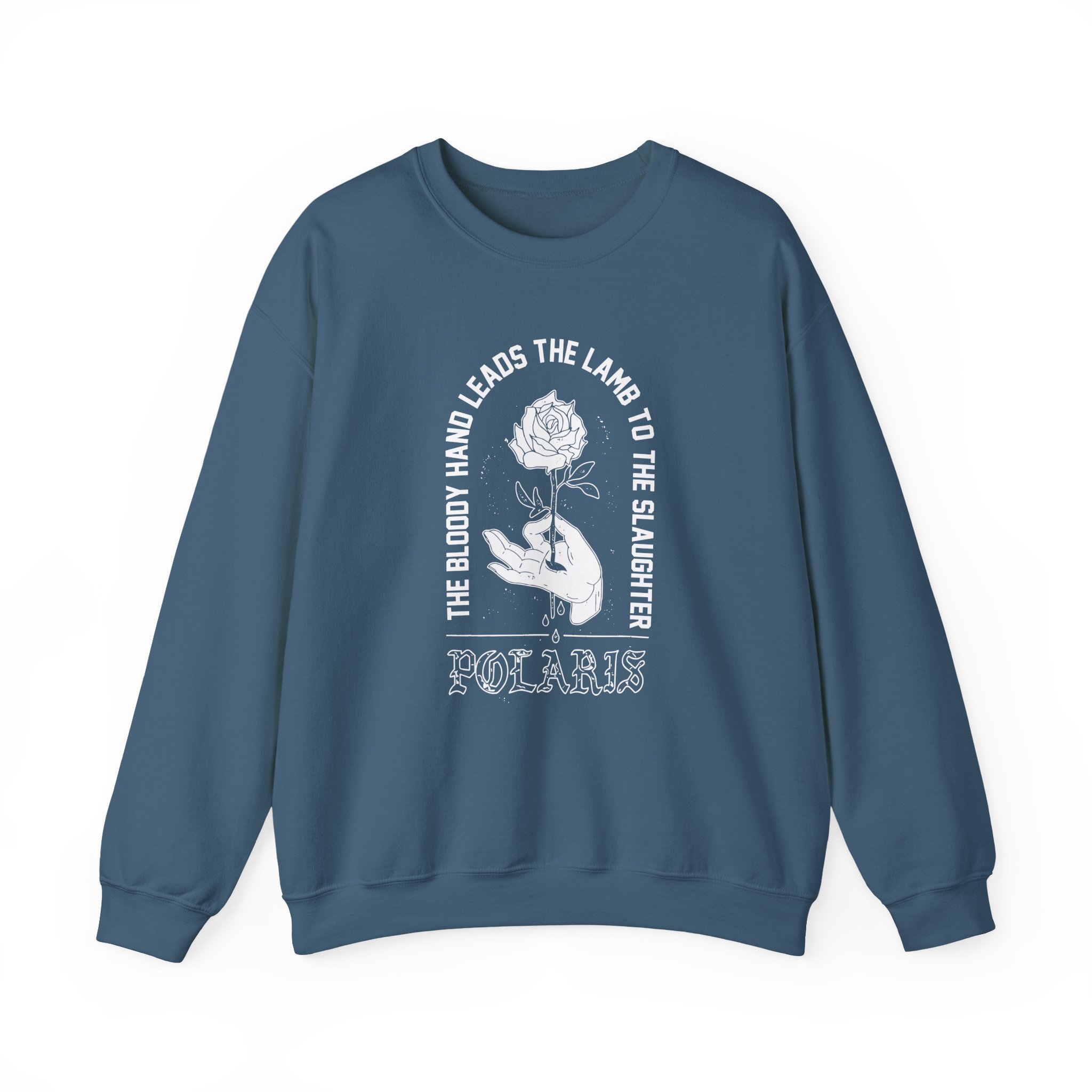 Polaris Bloody Hand Unisex Heavy Blend™ Crewneck Sweatshirt - Image 13