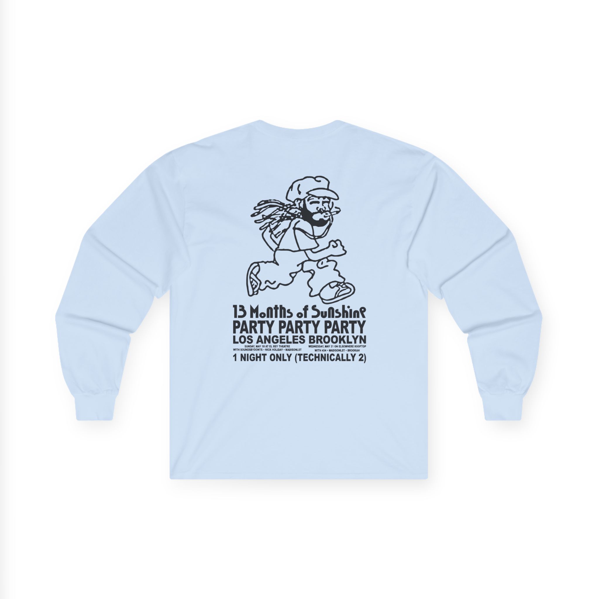 Aminé 13 Seasons Show Unisex Ultra Cotton Long Sleeve Tee - Image 8