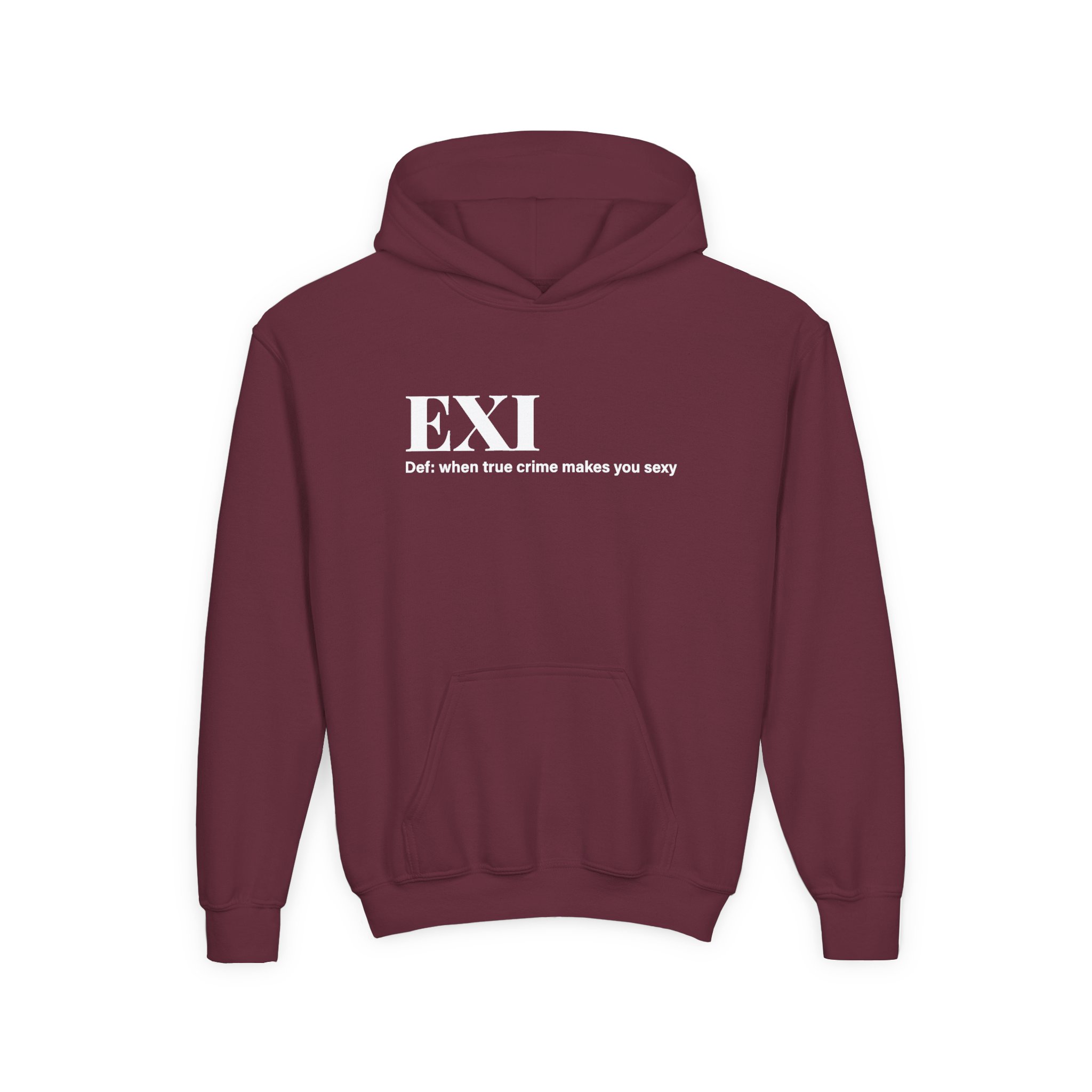 Youth Mord Auf Ex Heavy Blend Hooded Sweatshirt - Image 5